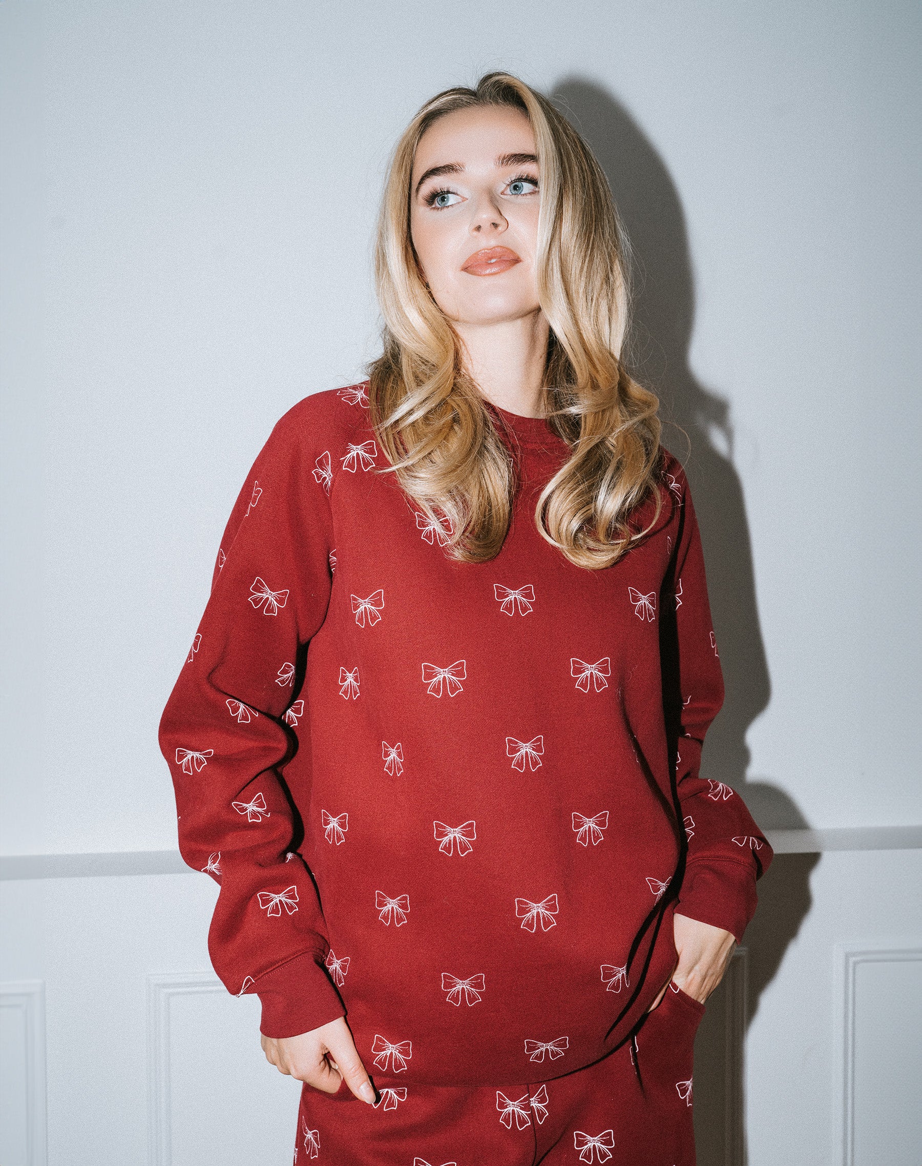 All Over Bow Big Sister Crew