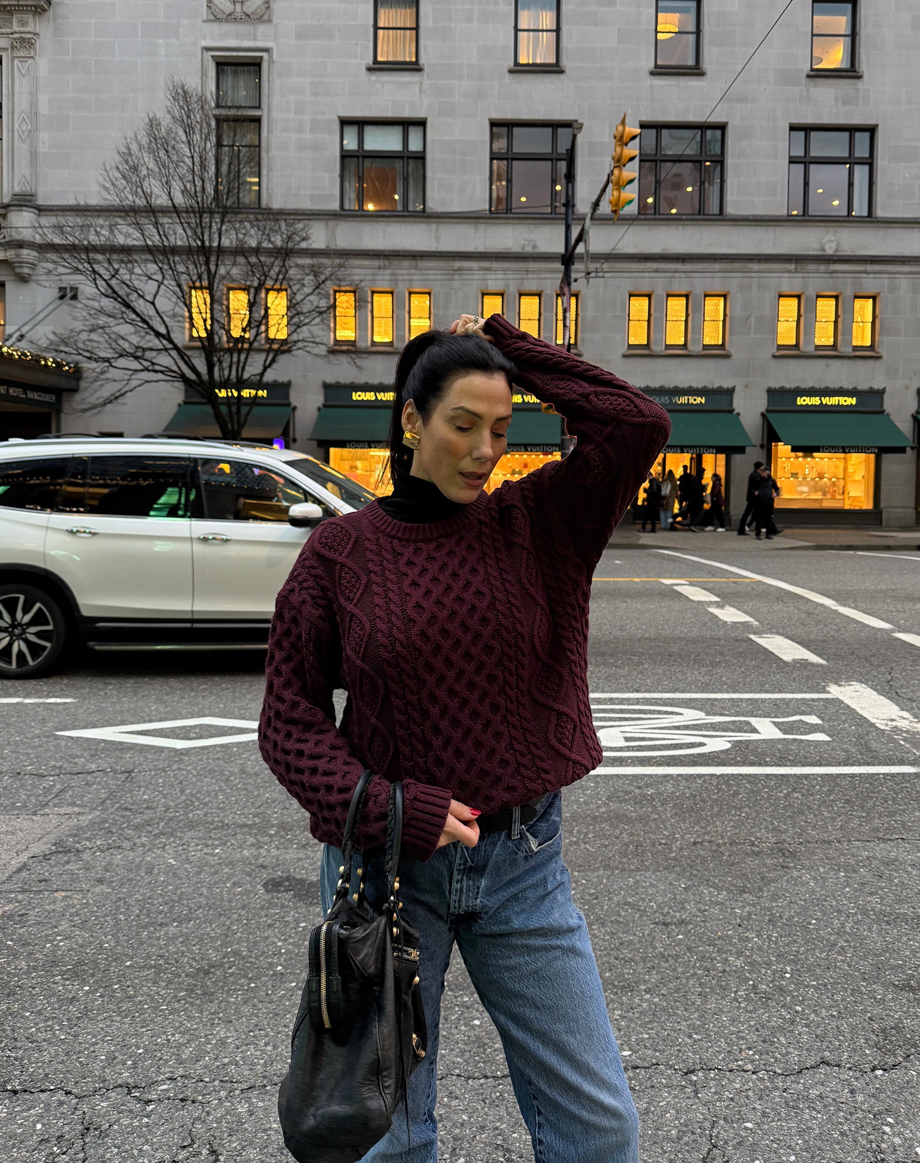 Irish Cable Knit Sweater