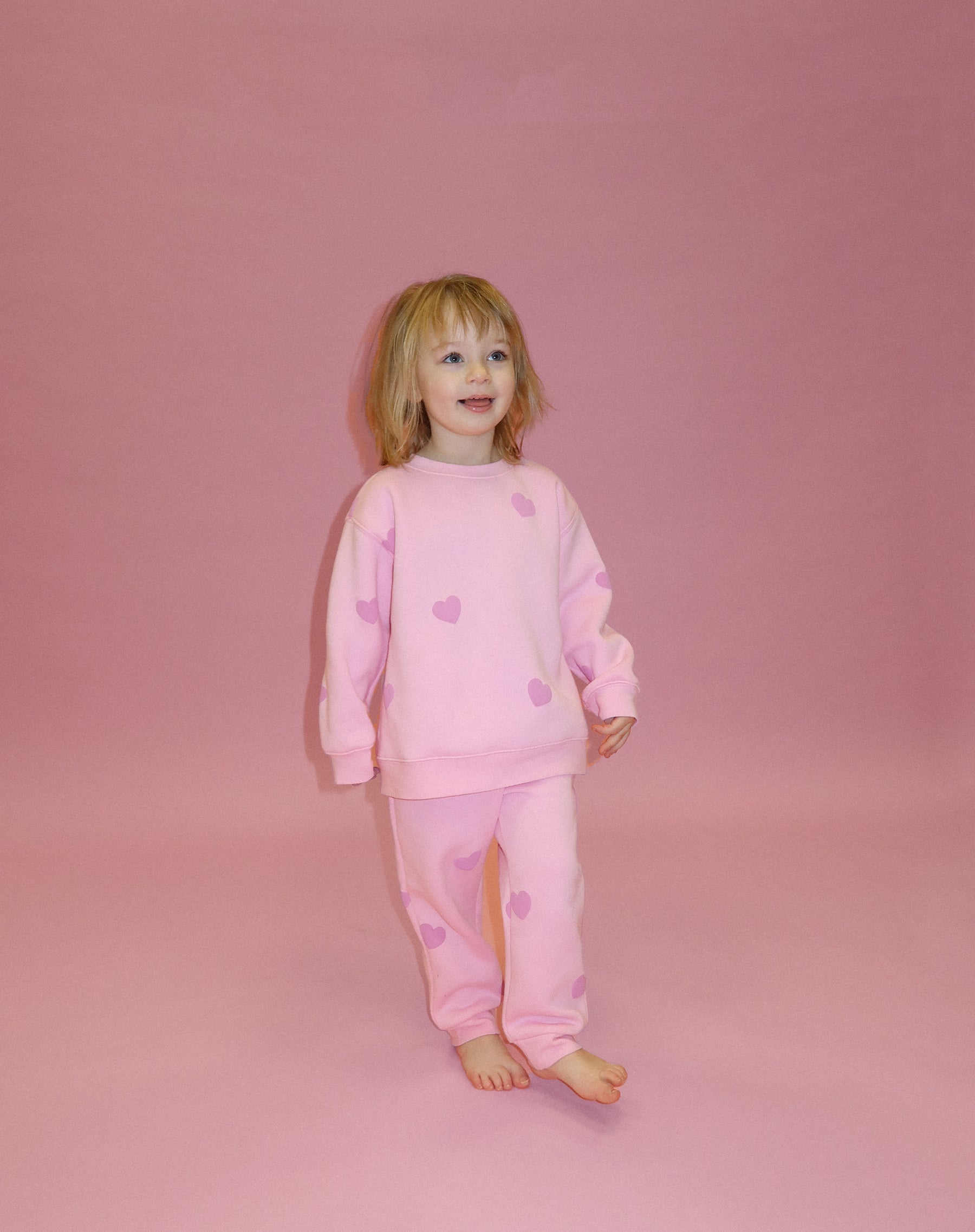 Kids All Over Heart Oversized Jogger