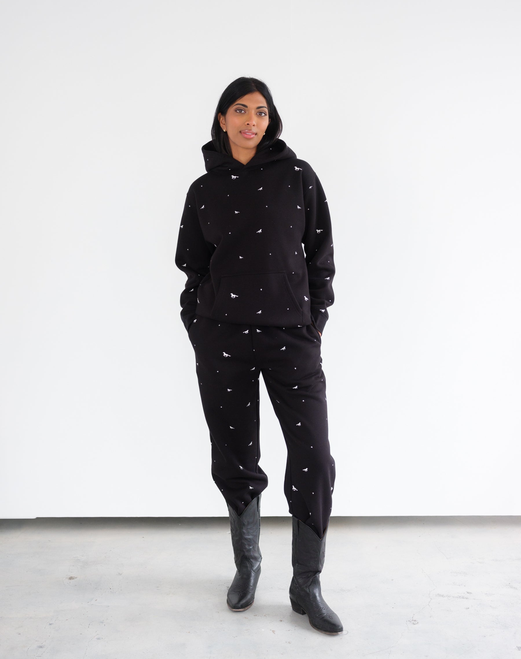 All Over Horse Classic Hoodie
