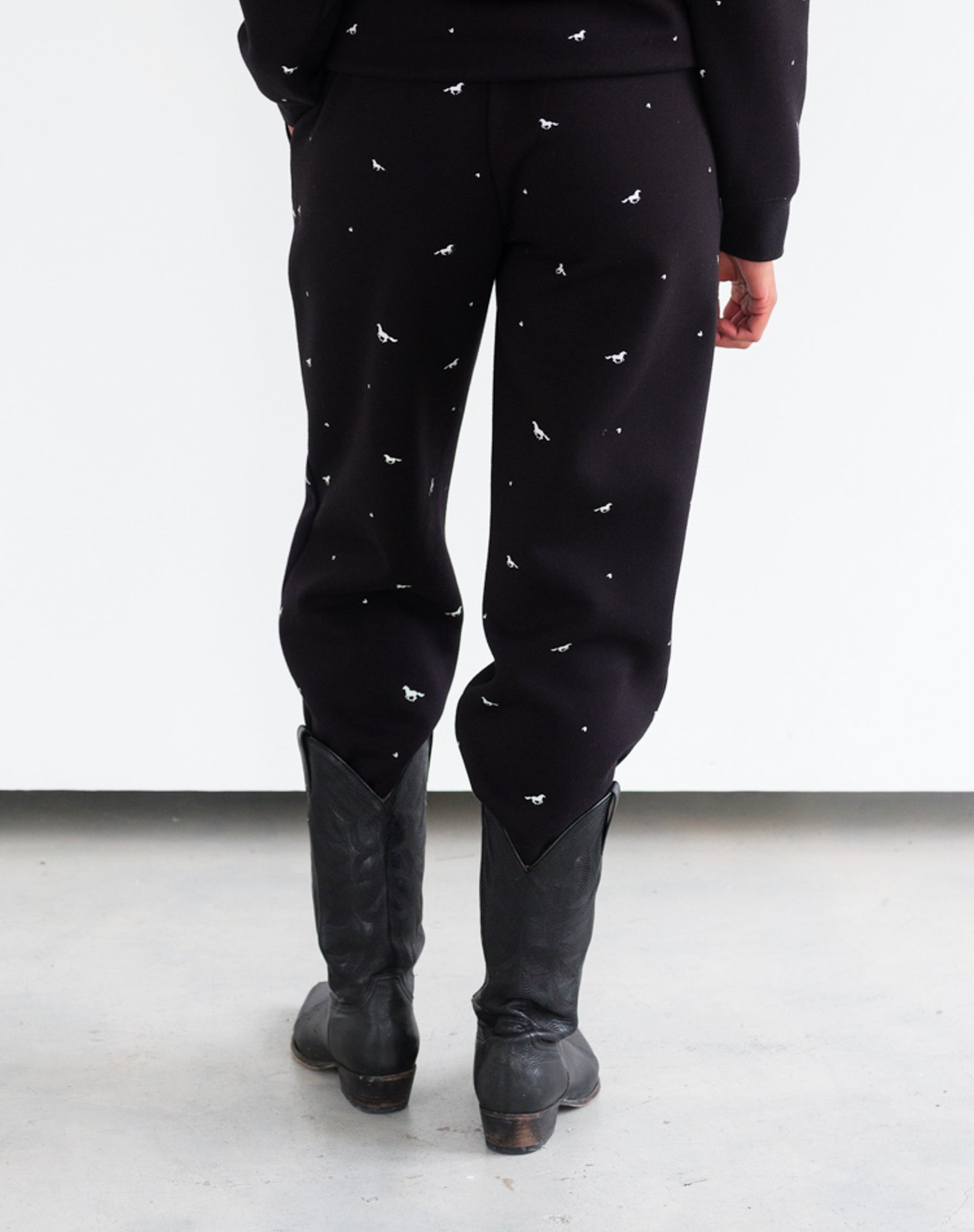 All Over Horse Oversized Jogger