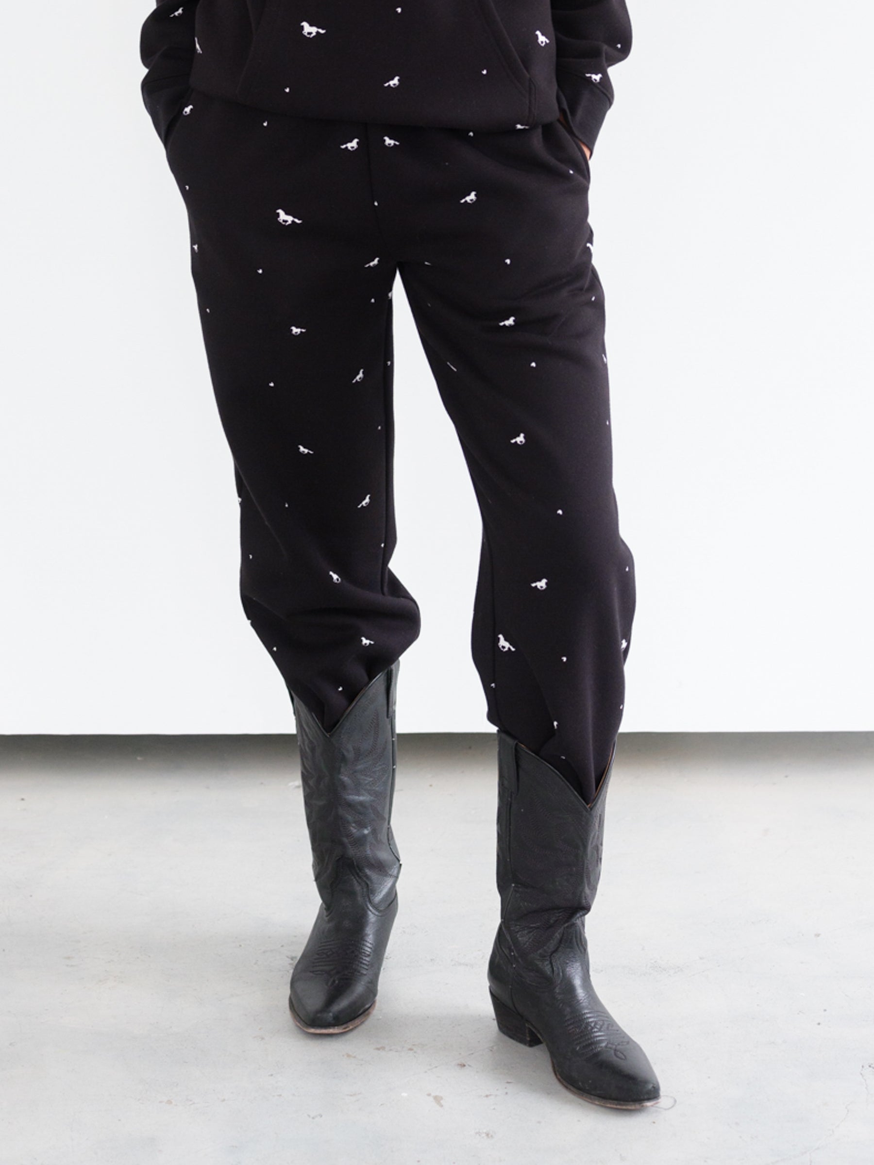 All Over Horse Oversized Jogger