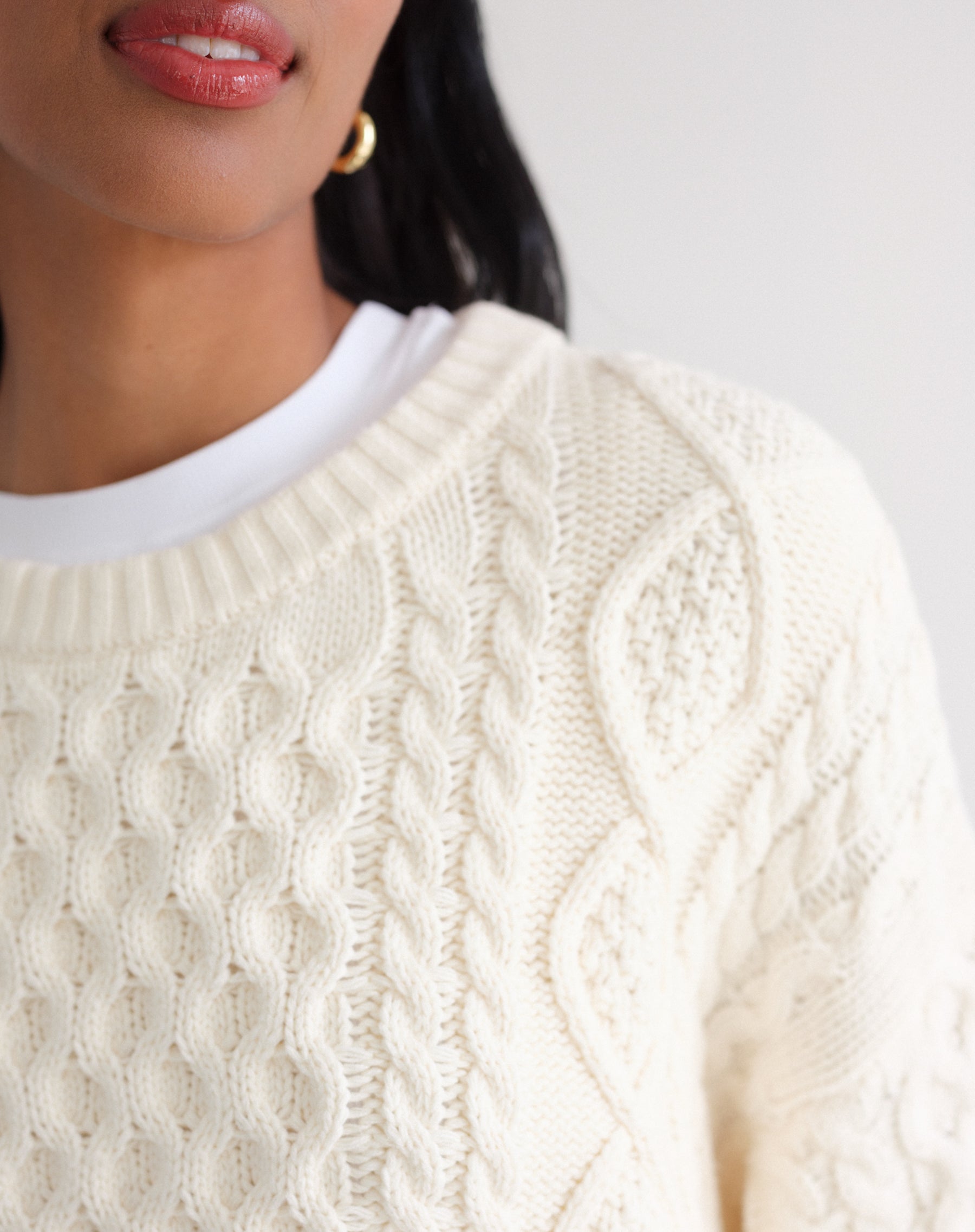 Irish Cable Knit Sweater