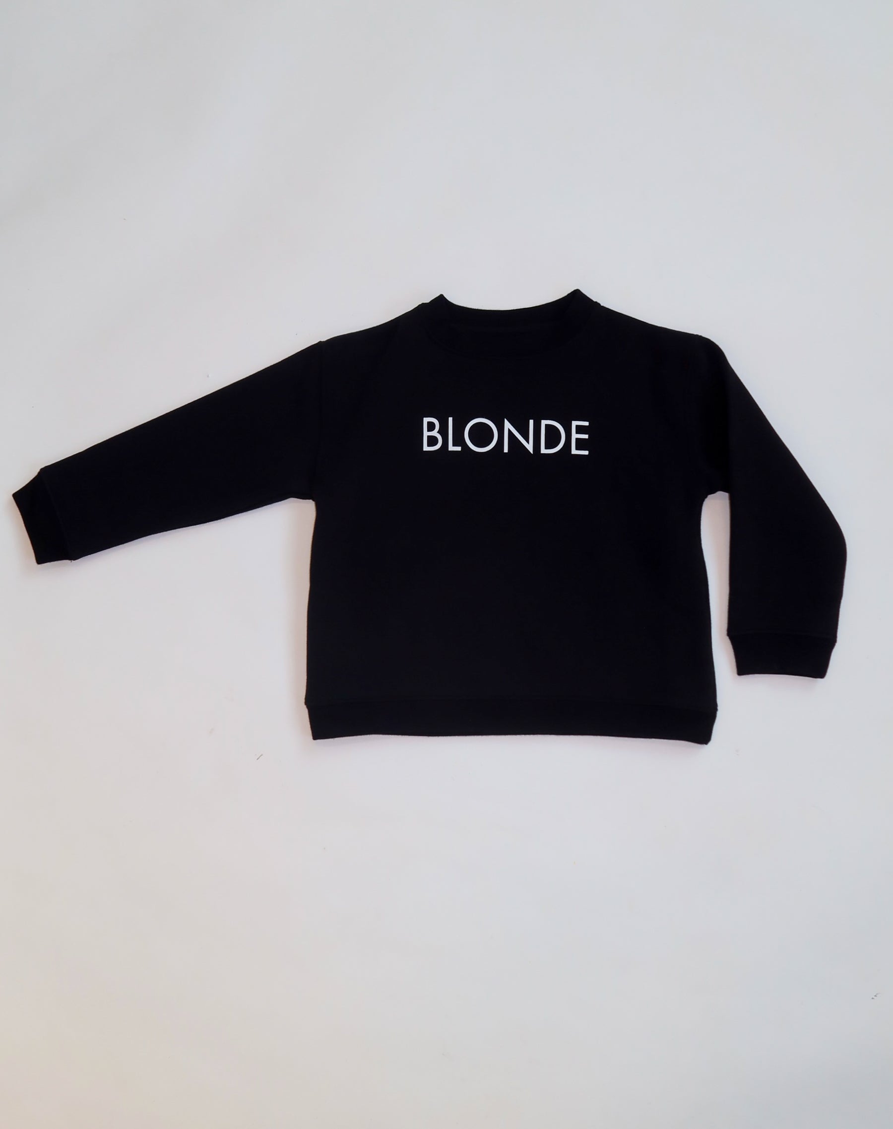 "Blonde" Kids Classic Crew