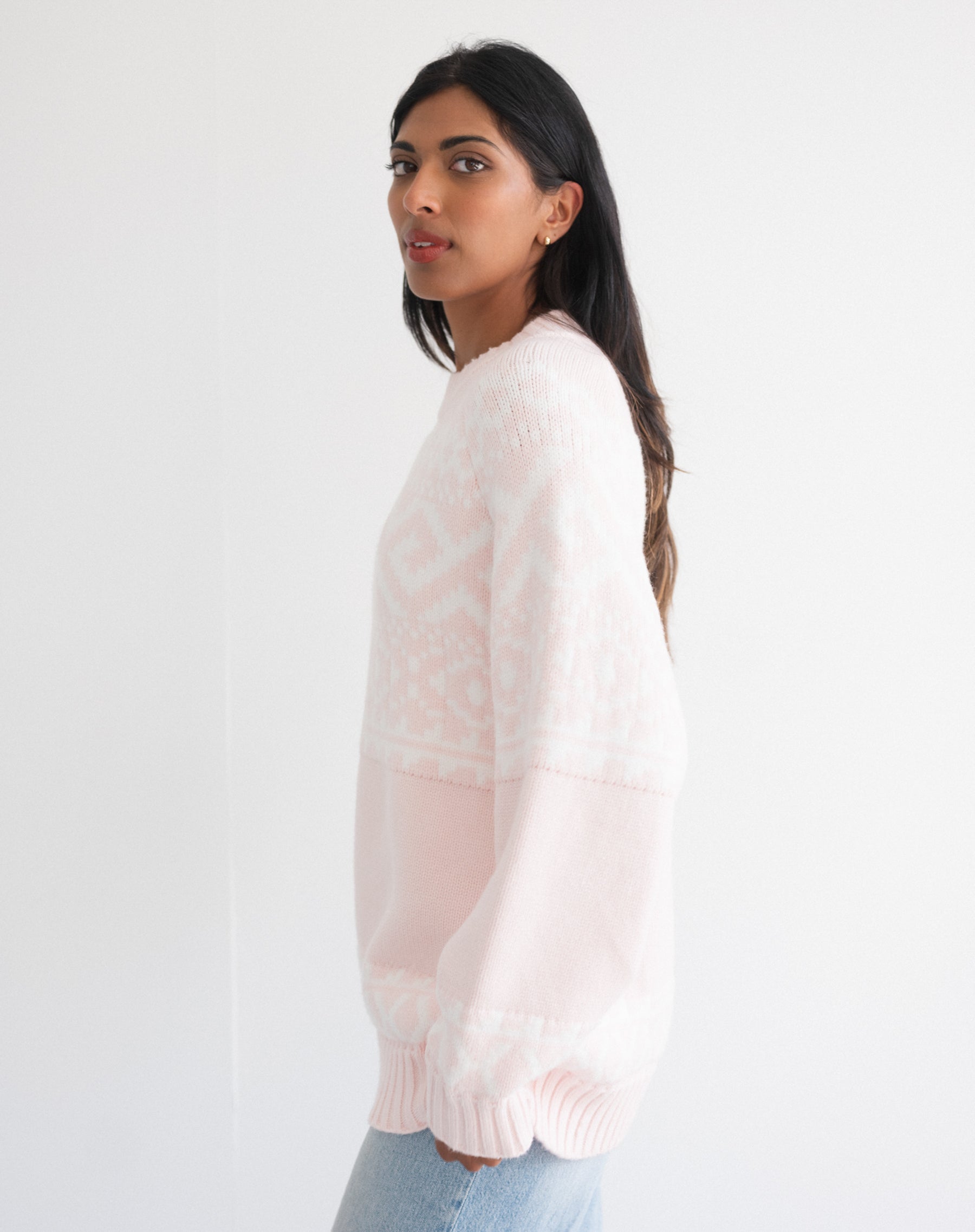 Fair Isle Knit Sweater