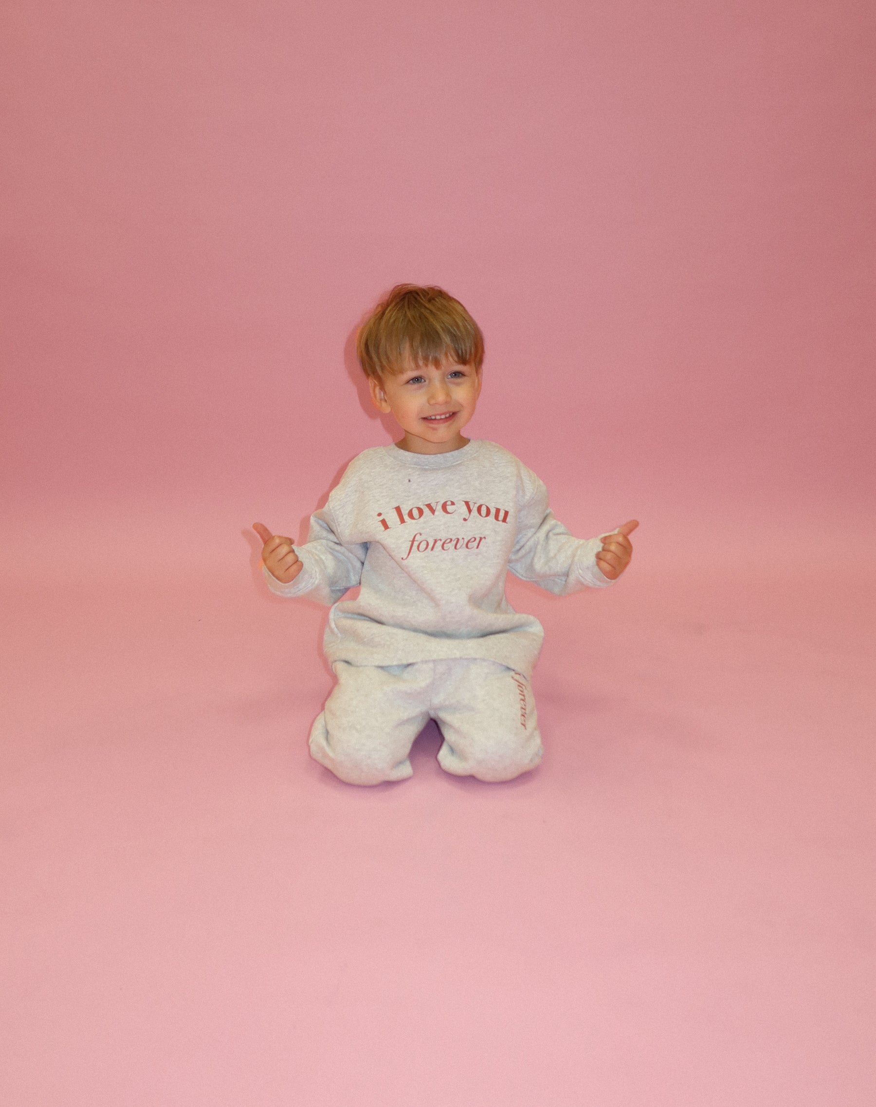 Kids "I Love You Forever" Classic Crew