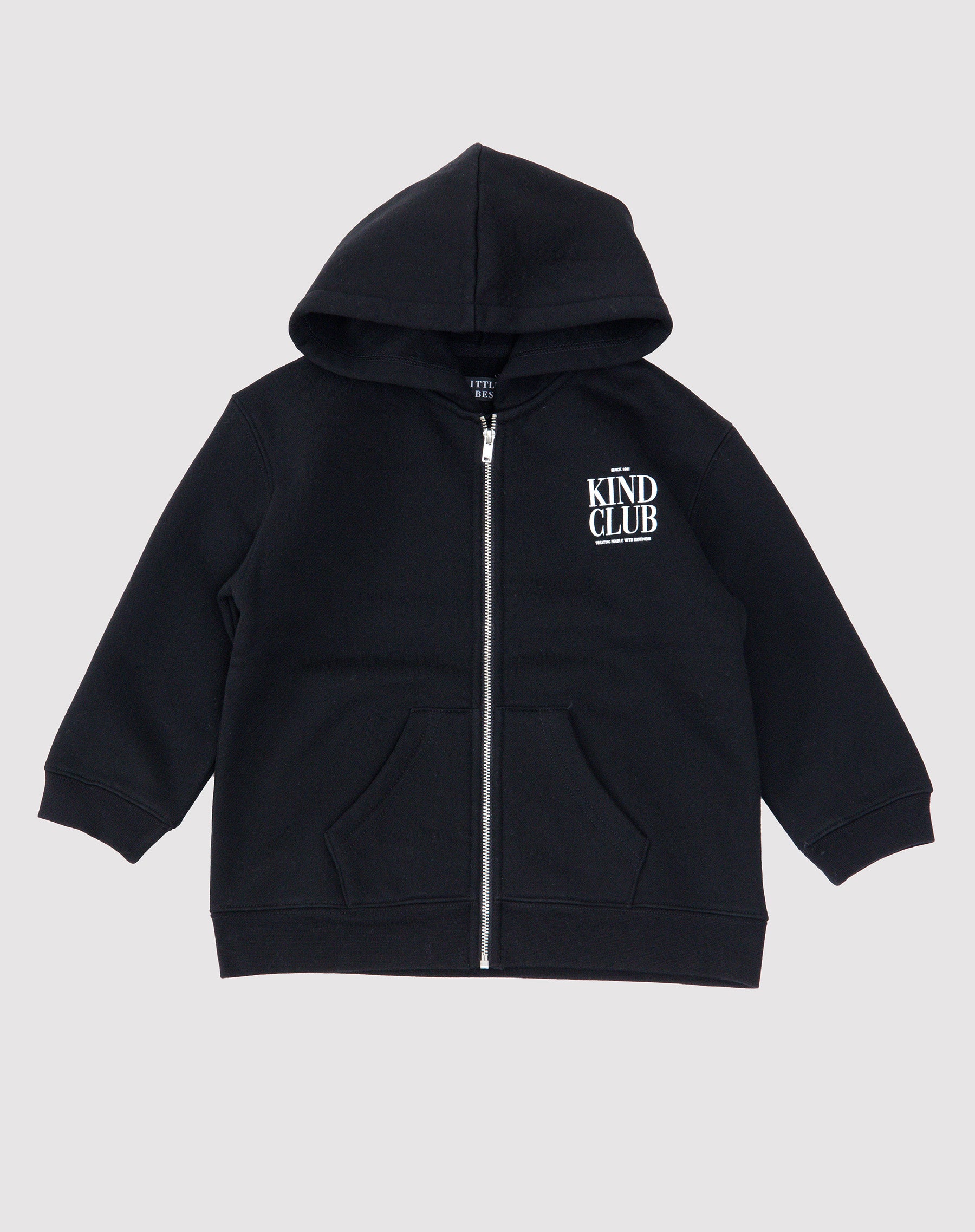 Kids "Kind Club" Zip Up Hoodie