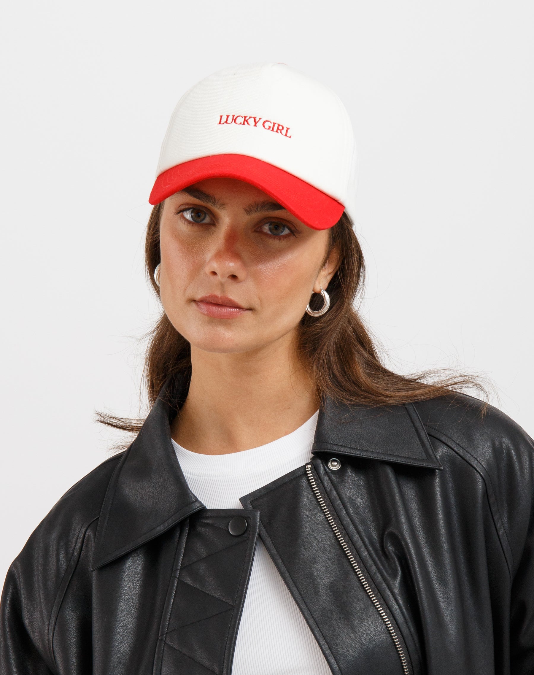 Oversized Vegan Leather Bomber