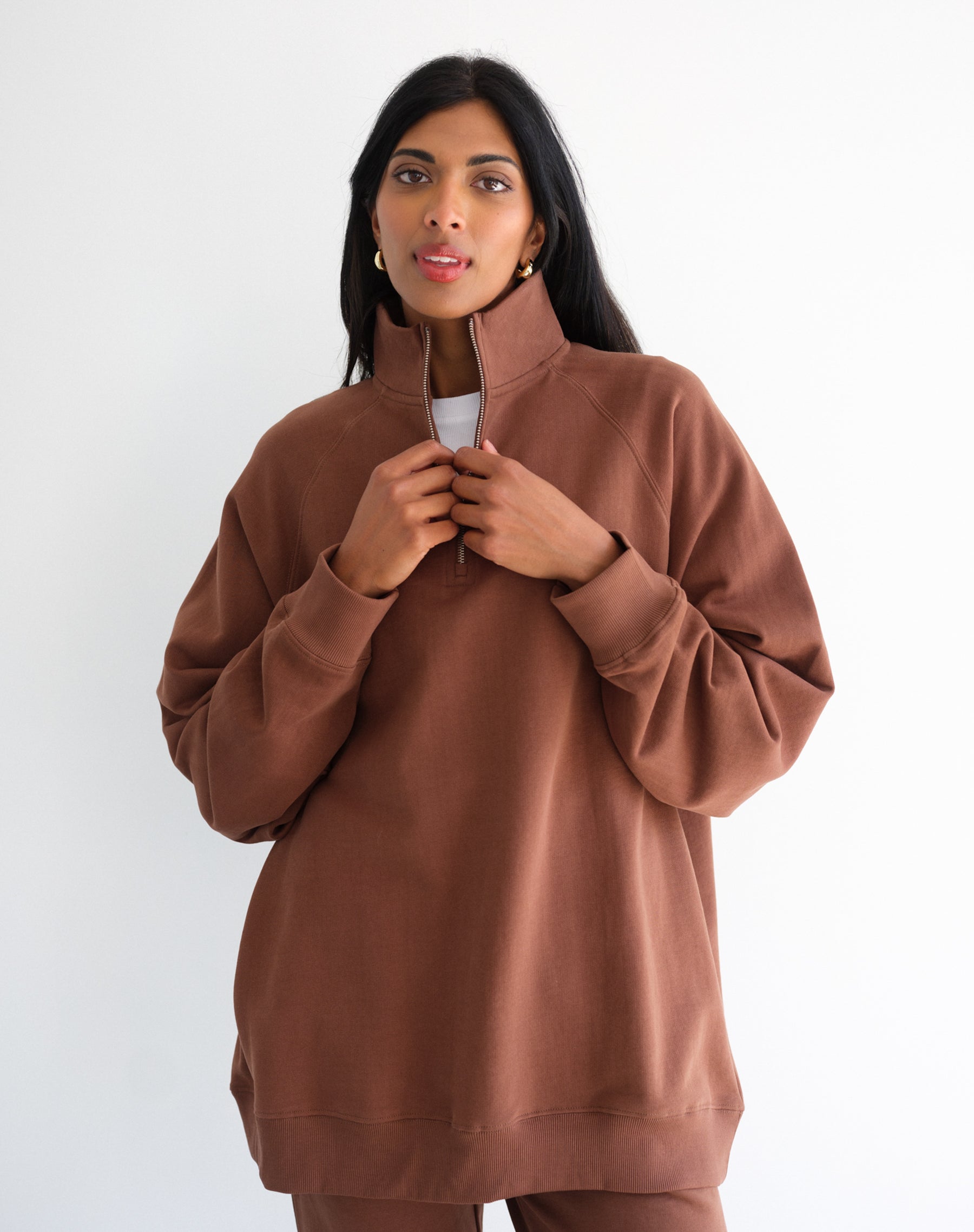 Not Your Boyfriend's Half Zip Sweatshirt