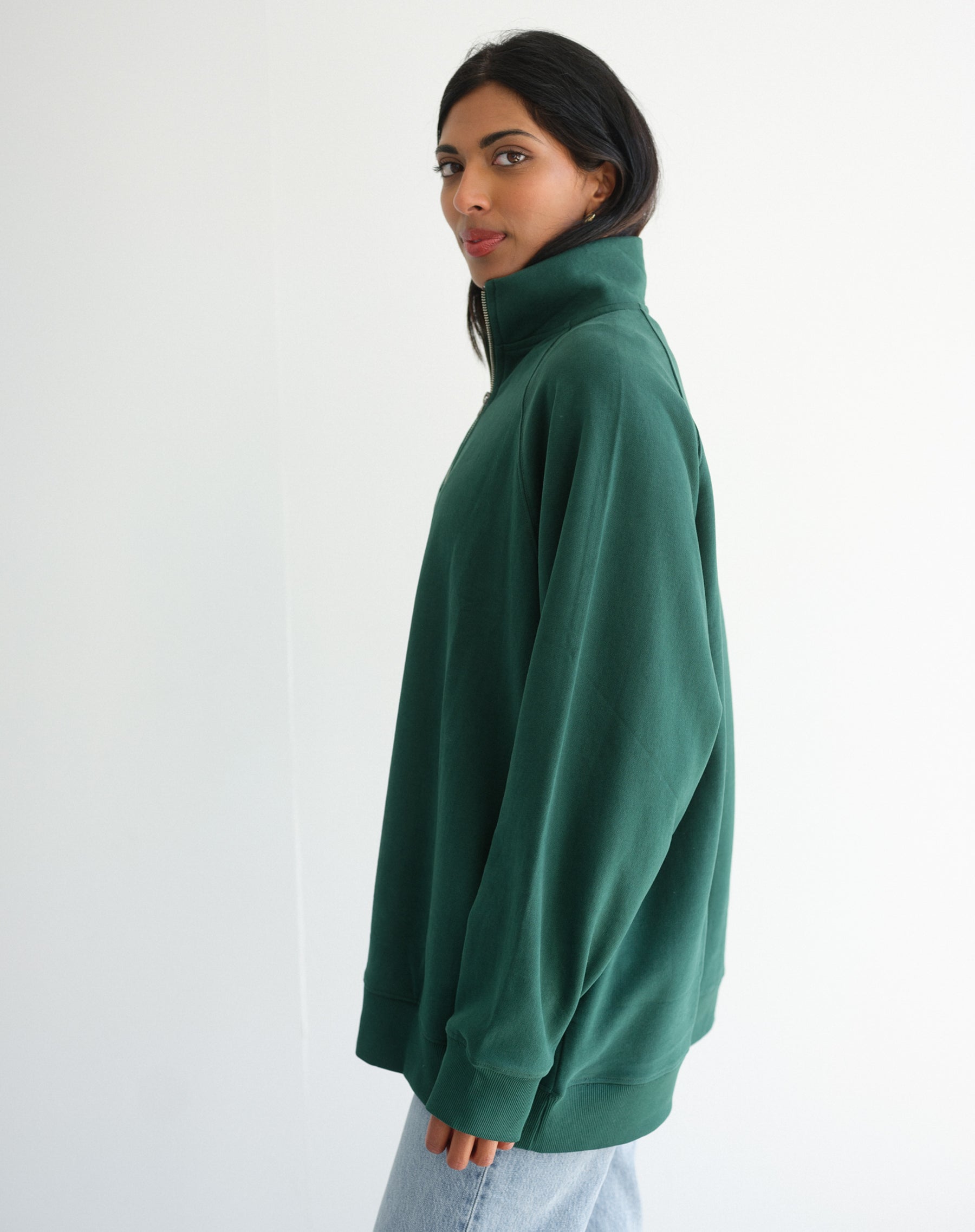 Not Your Boyfriend's Half Zip Sweatshirt