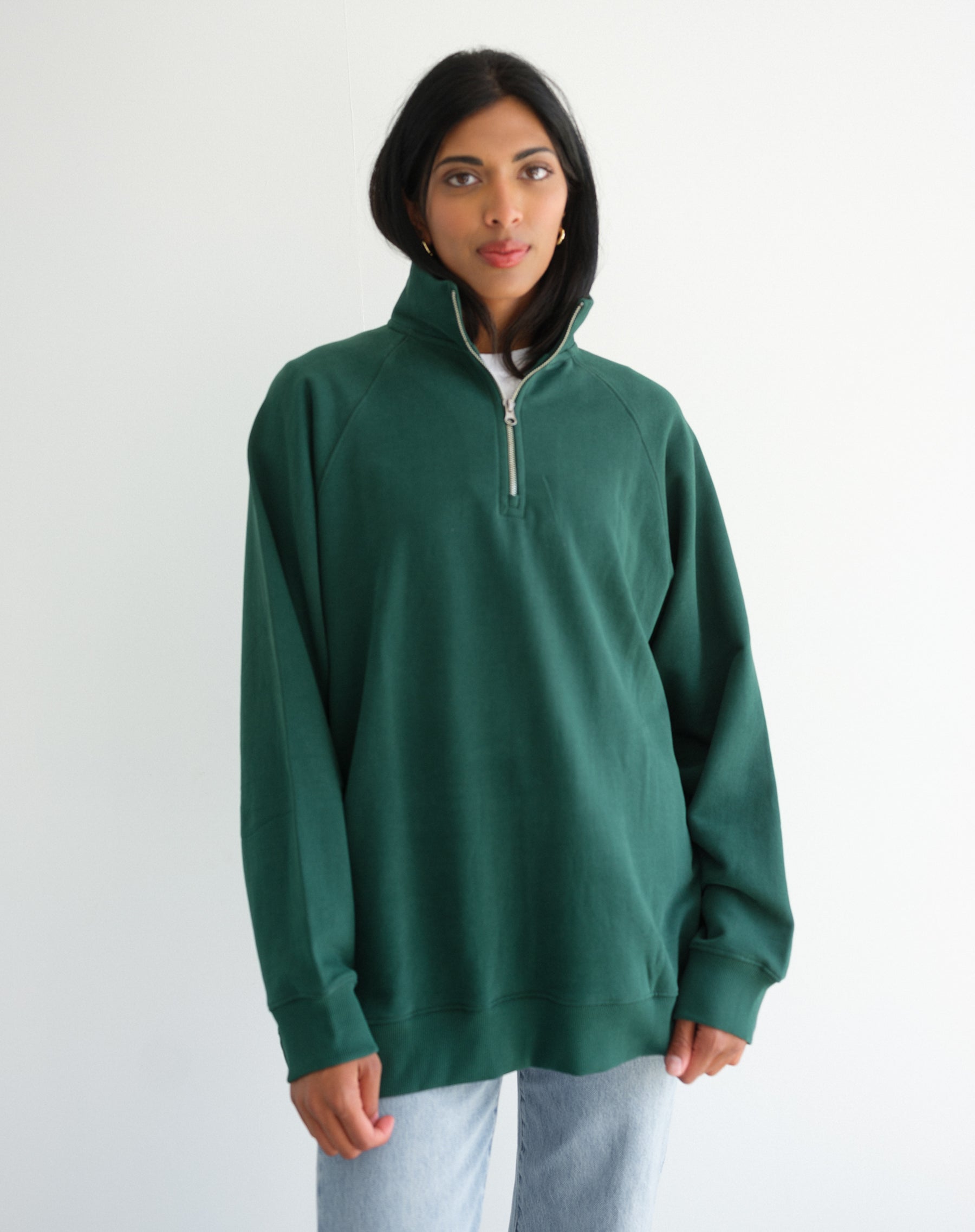 Not Your Boyfriend's Half Zip Sweatshirt
