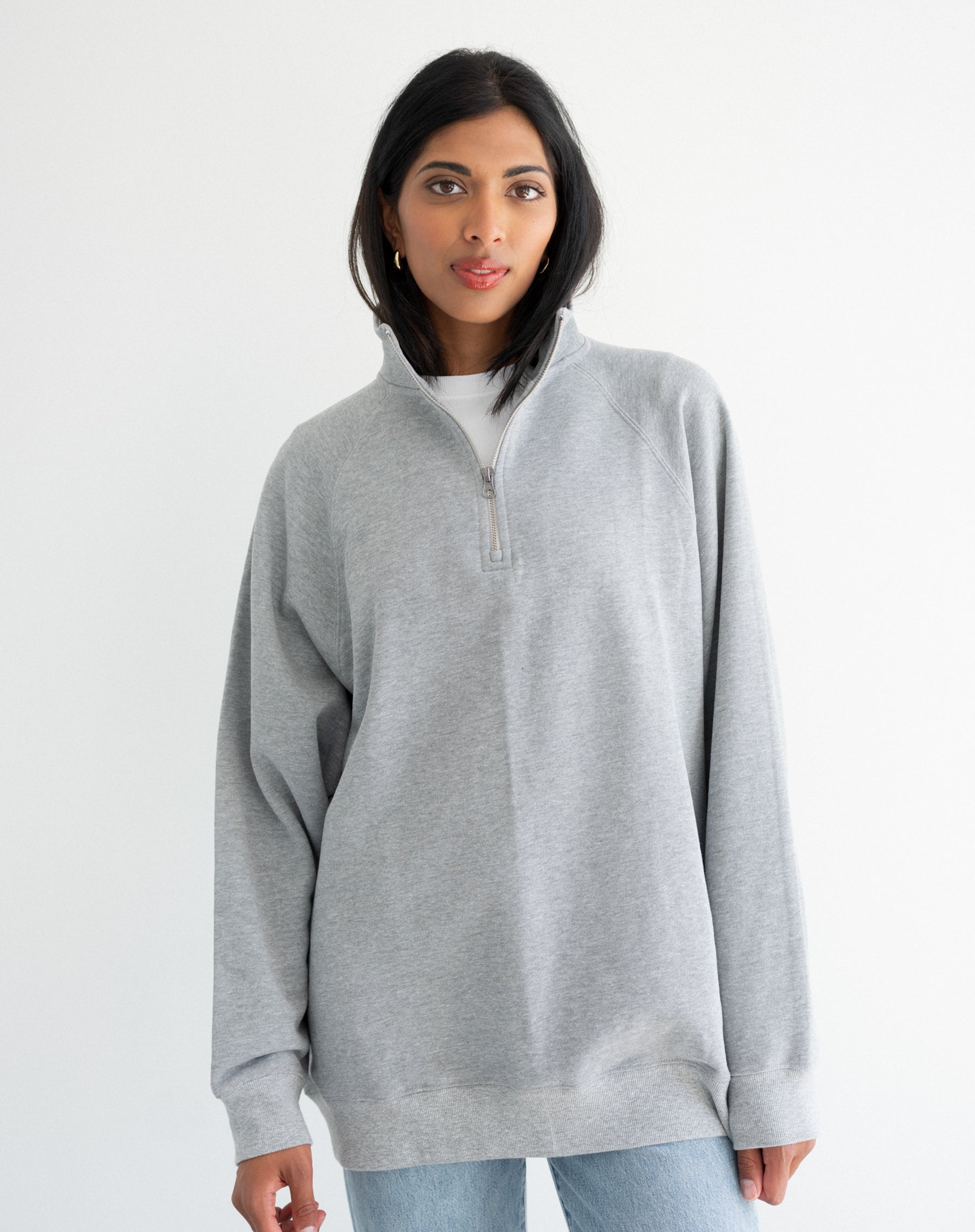 Not Your Boyfriend's Half Zip Sweatshirt