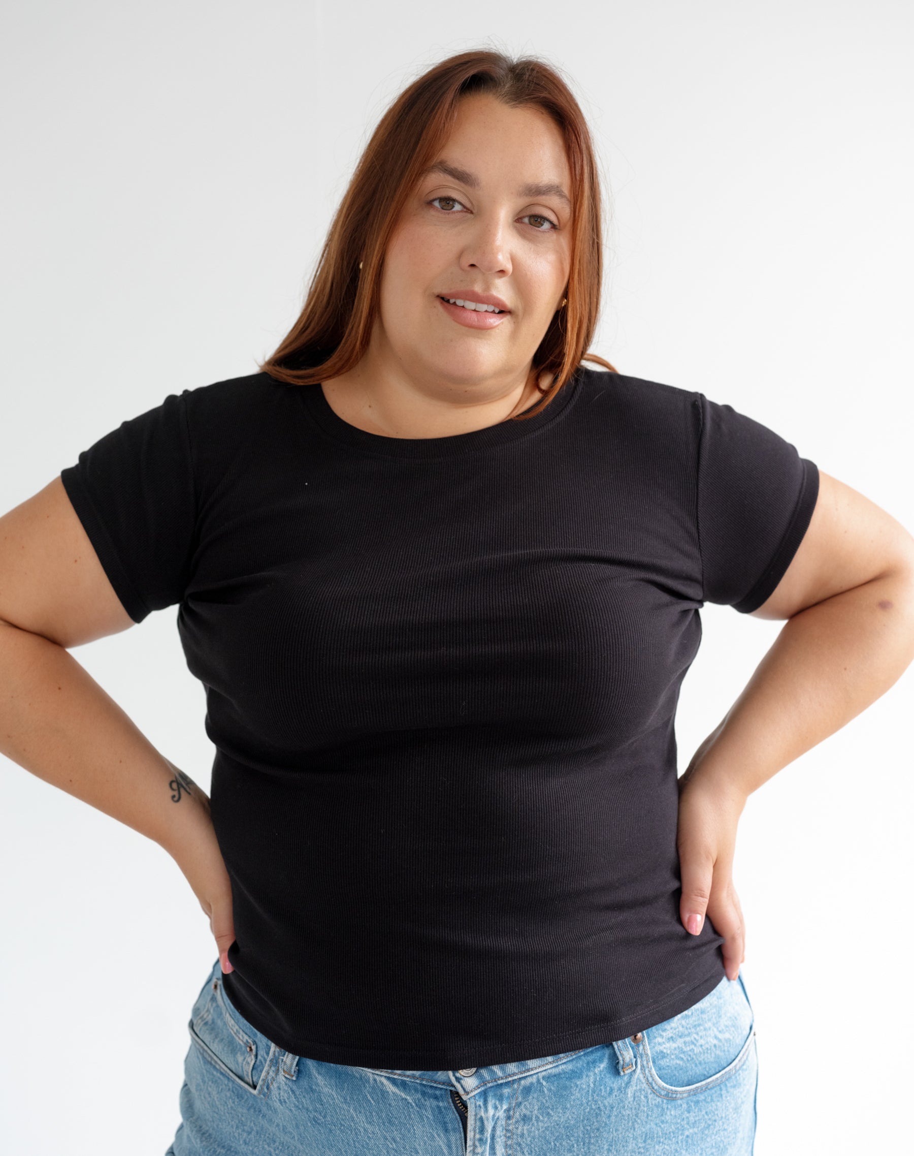 Ribbed Tee