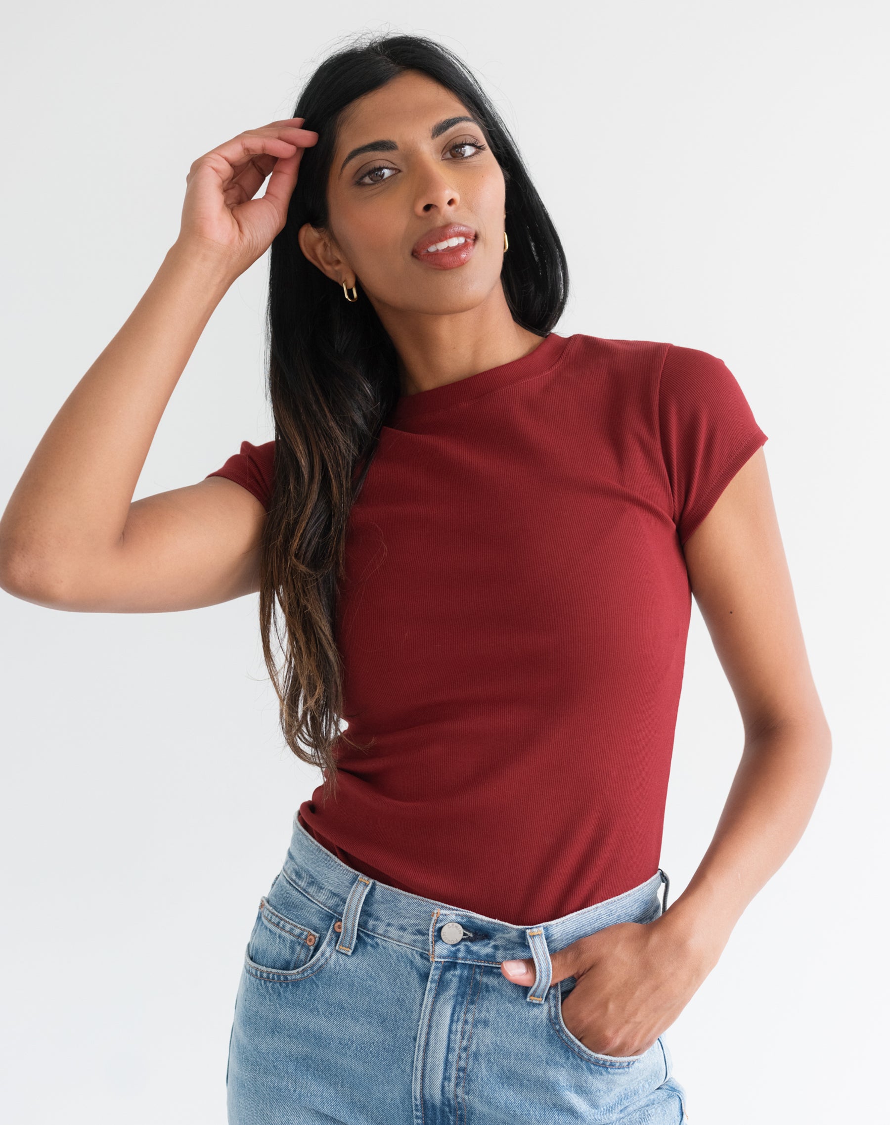 Ribbed Tee