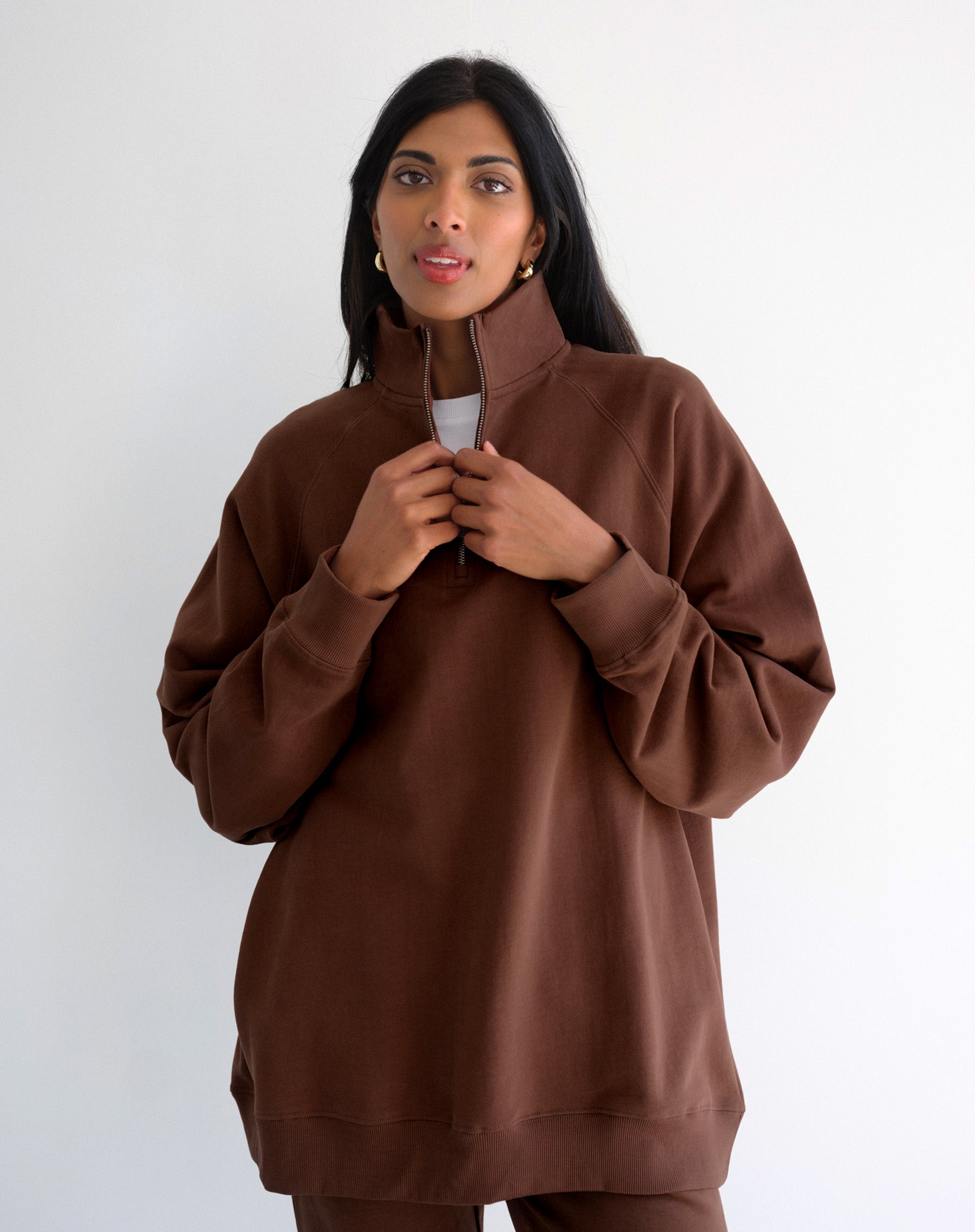 Not Your Boyfriend's Half Zip Sweatshirt
