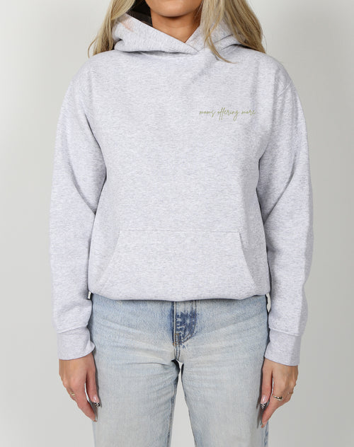 The 'Moms Supporting Moms' Classic Hoodie | Pebble Grey