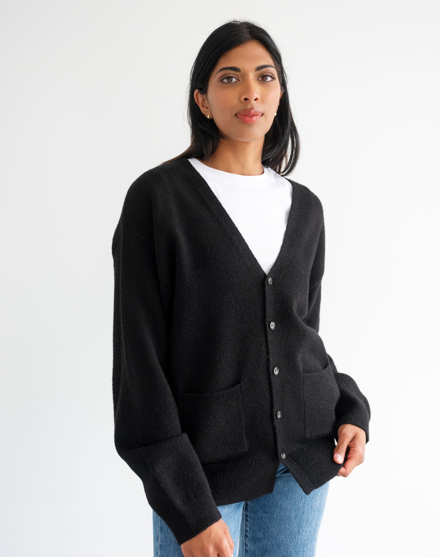 Oversized Knit Cardigan
