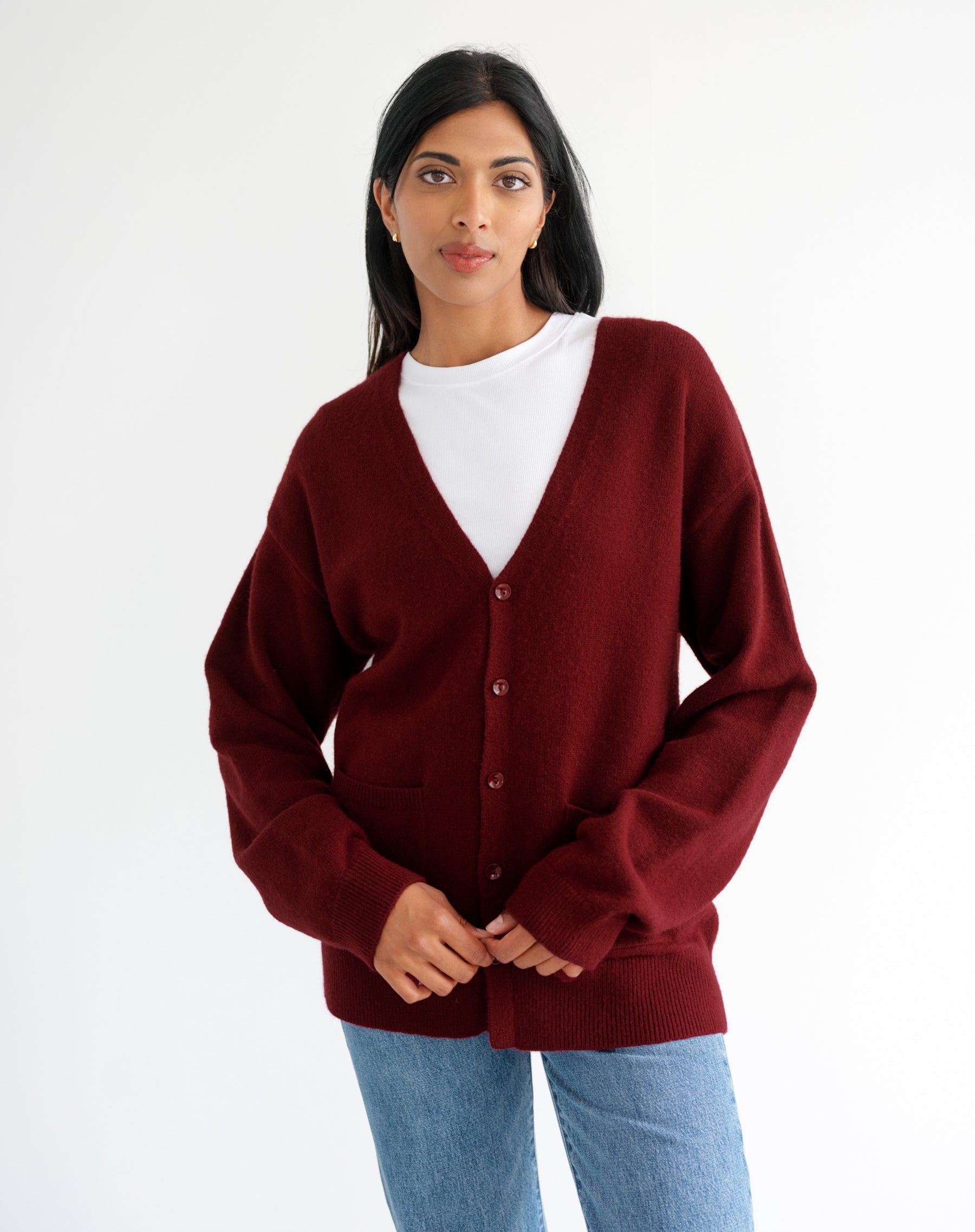 Oversized Knit Cardigan