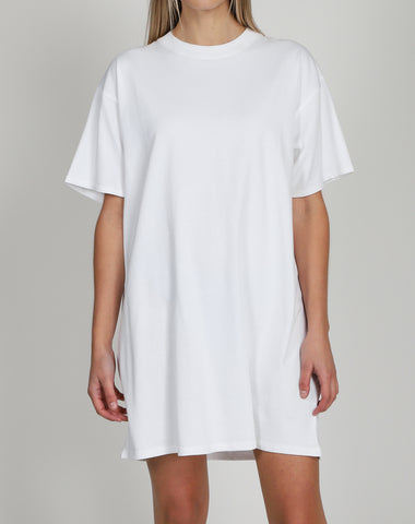 Long Sleeve Square Neck Bodysuit | White