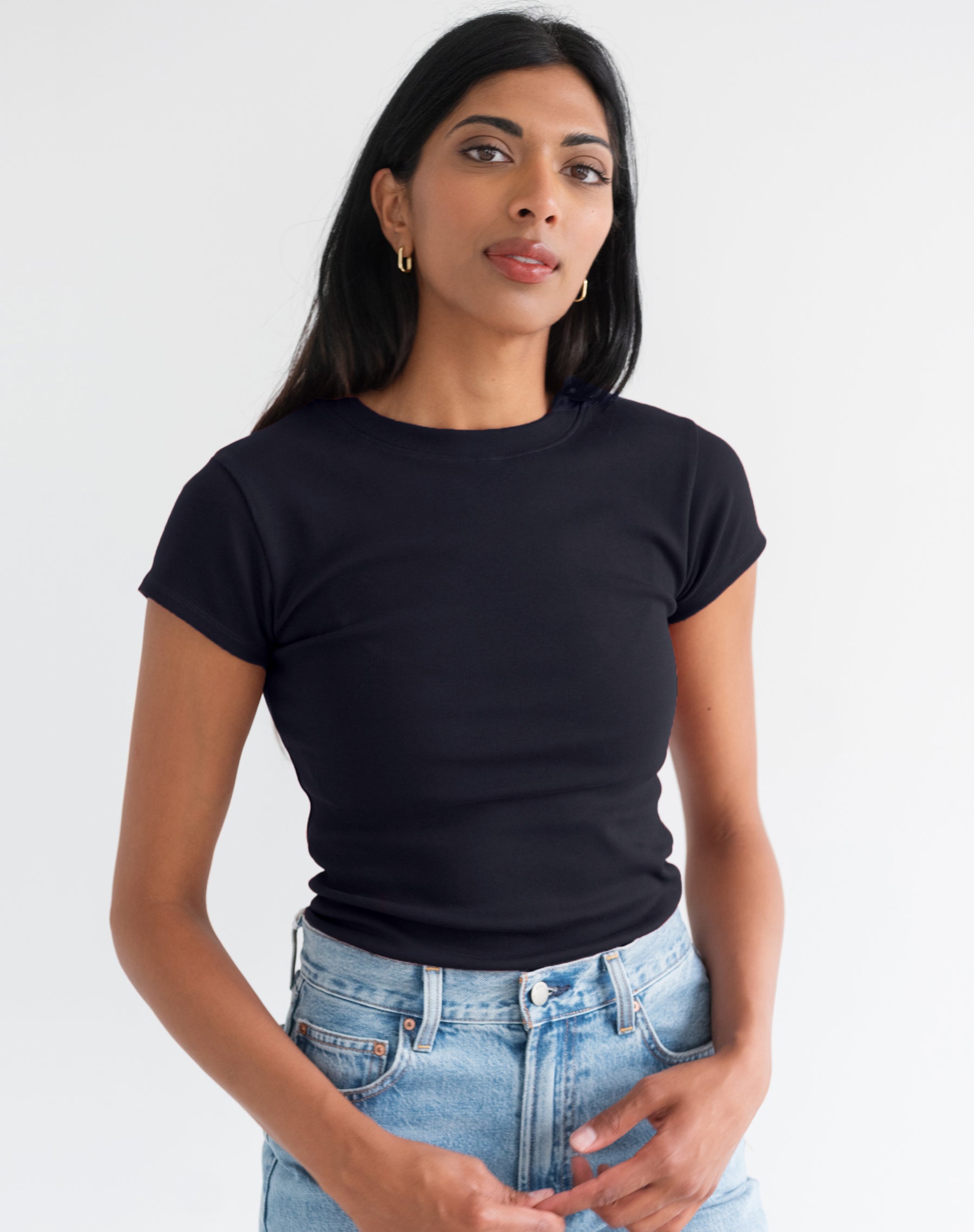 Ribbed Tee