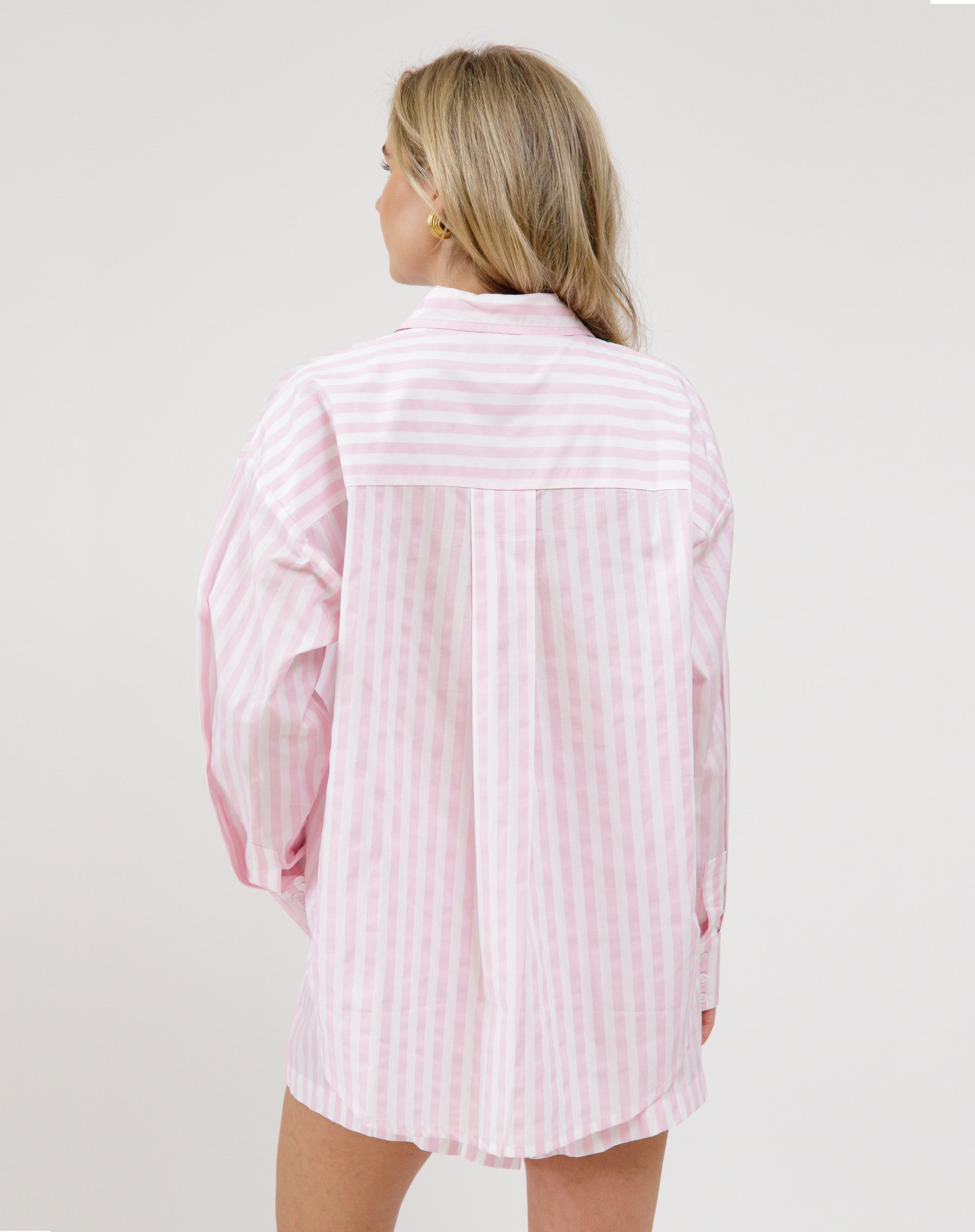 Poplin Button Up Shirt