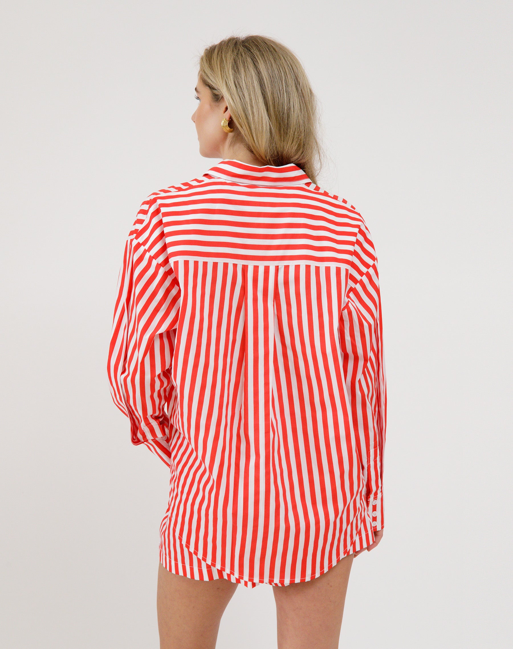 Poplin Button Up Shirt