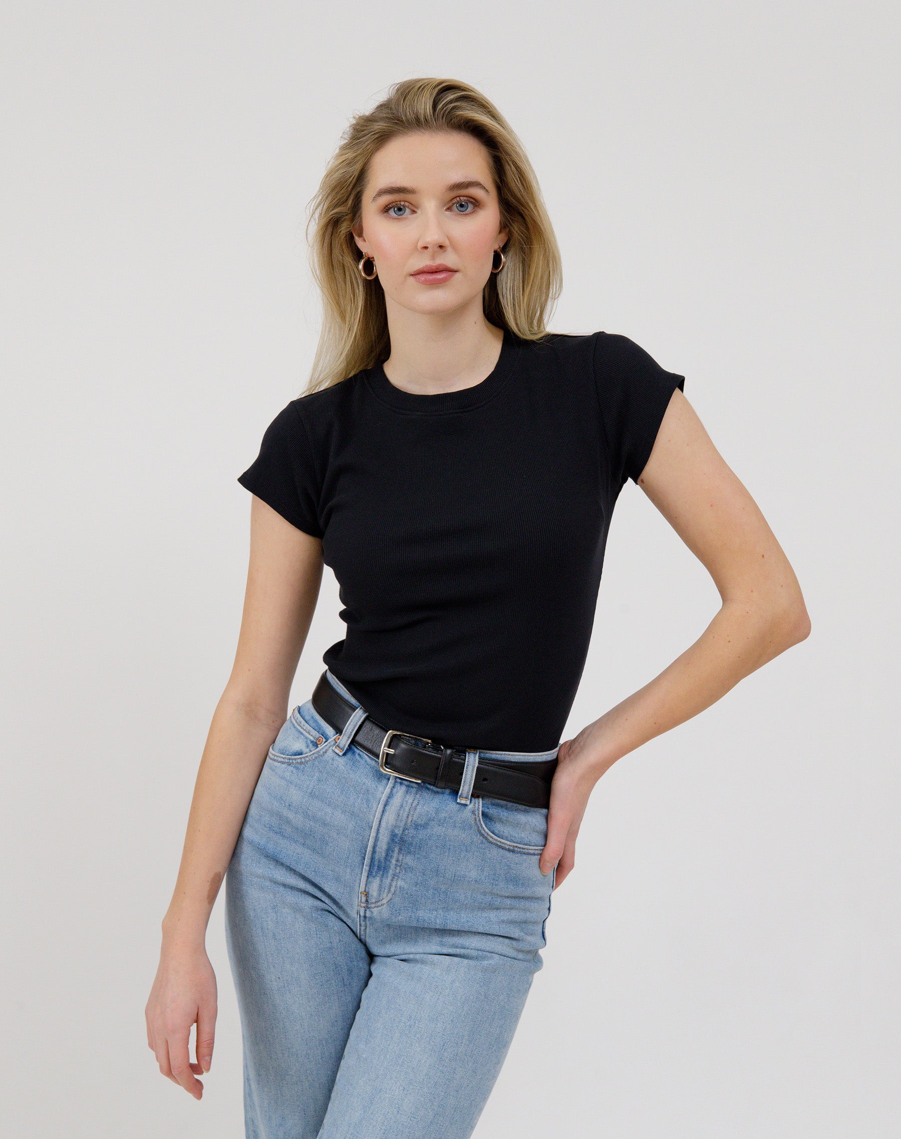 Ribbed Tee