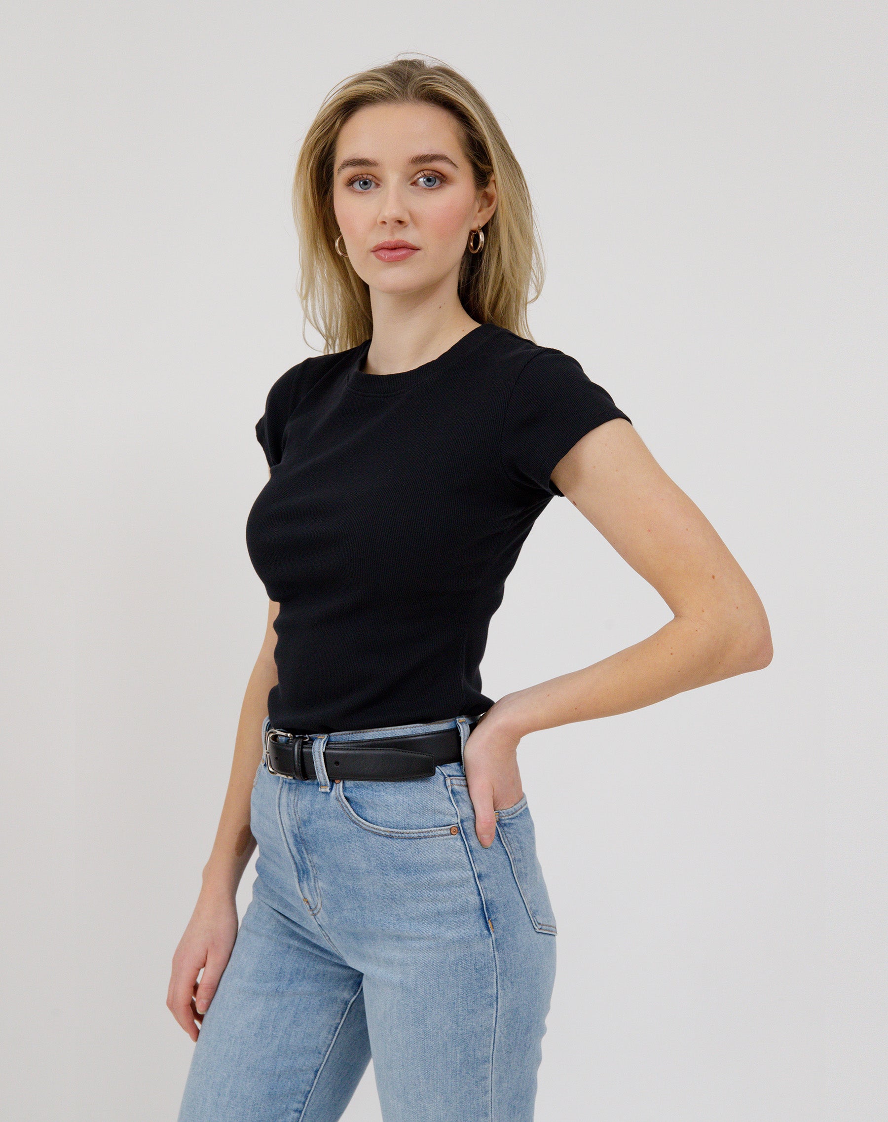 Ribbed Tee