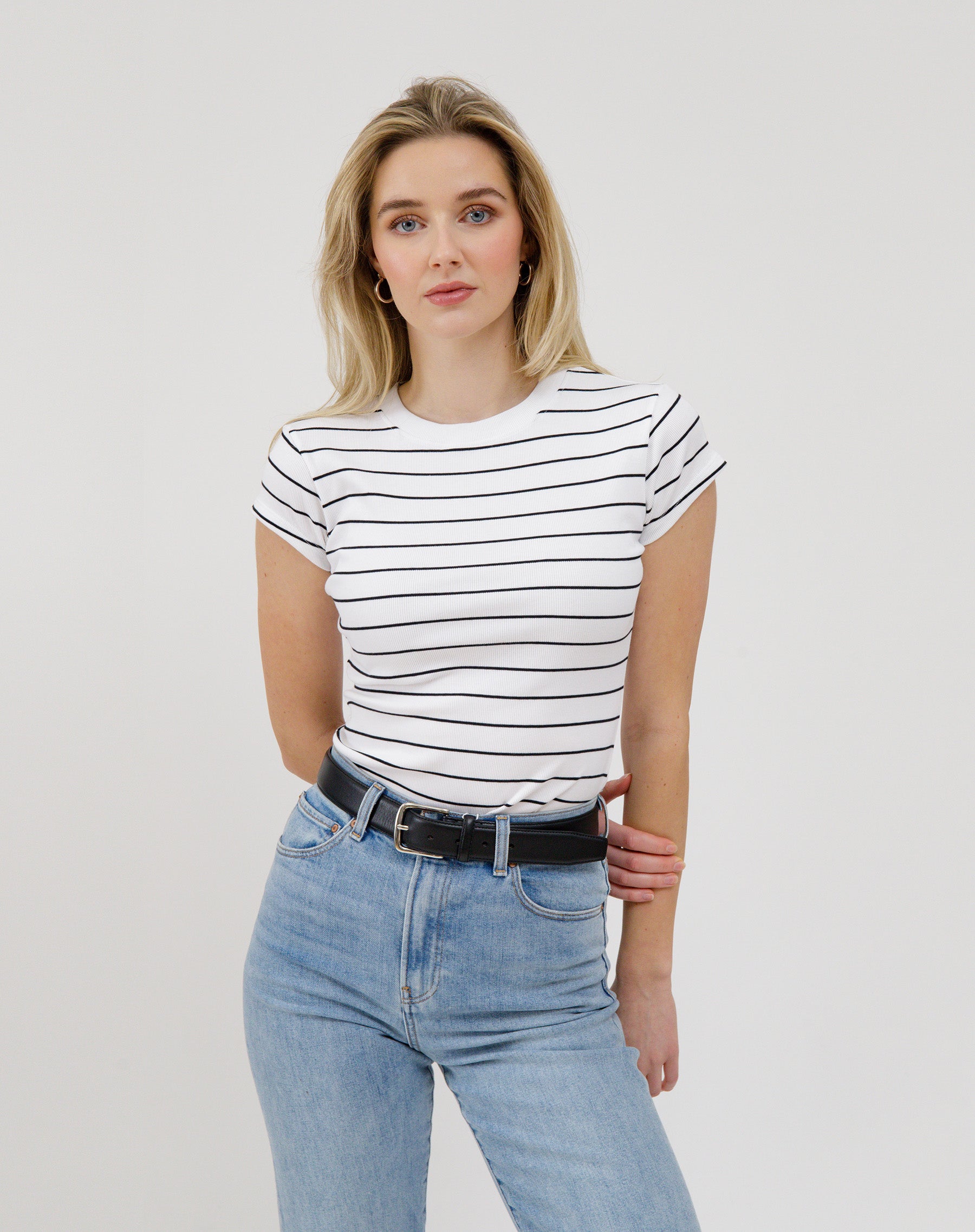 Ribbed Tee