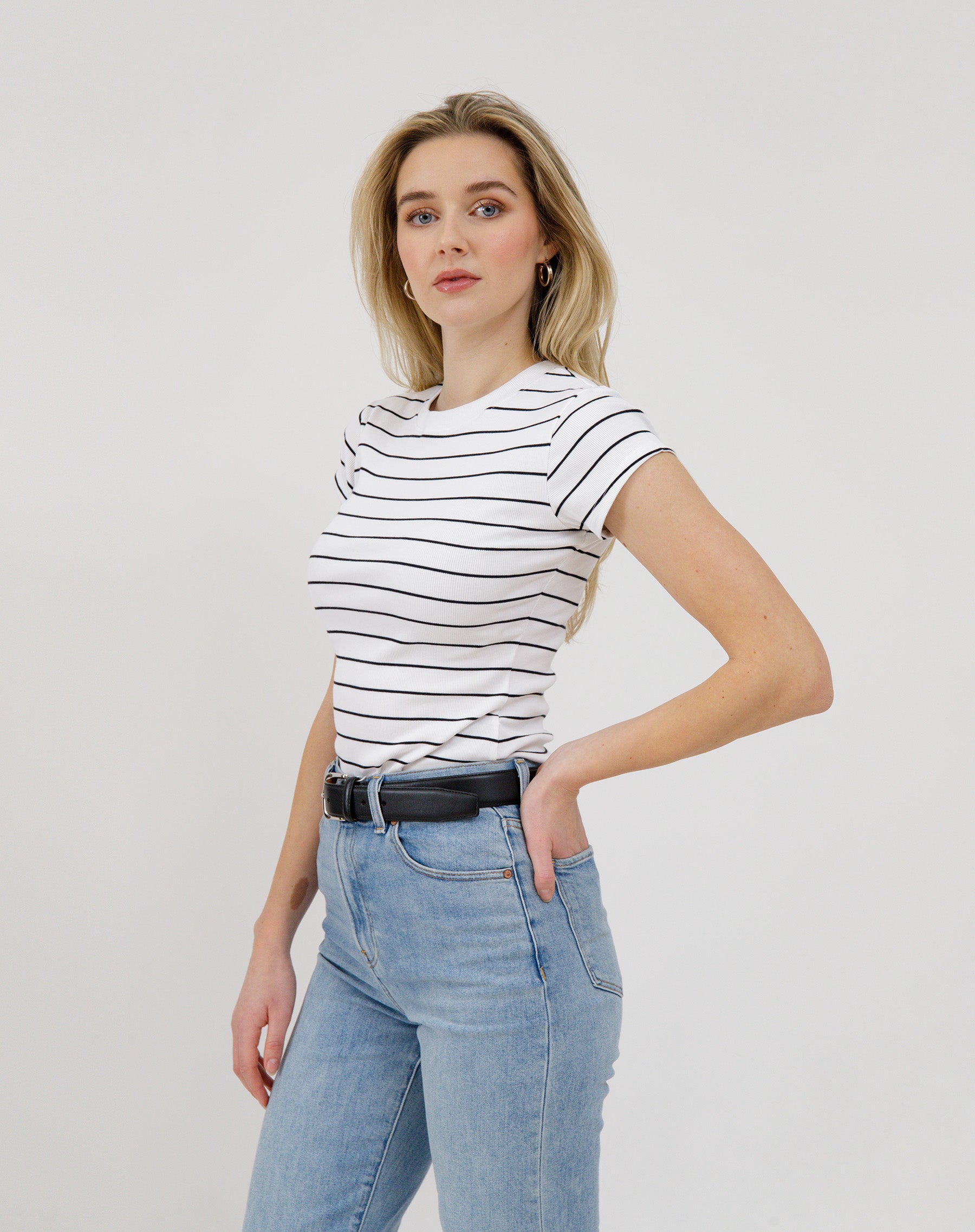 Ribbed Tee