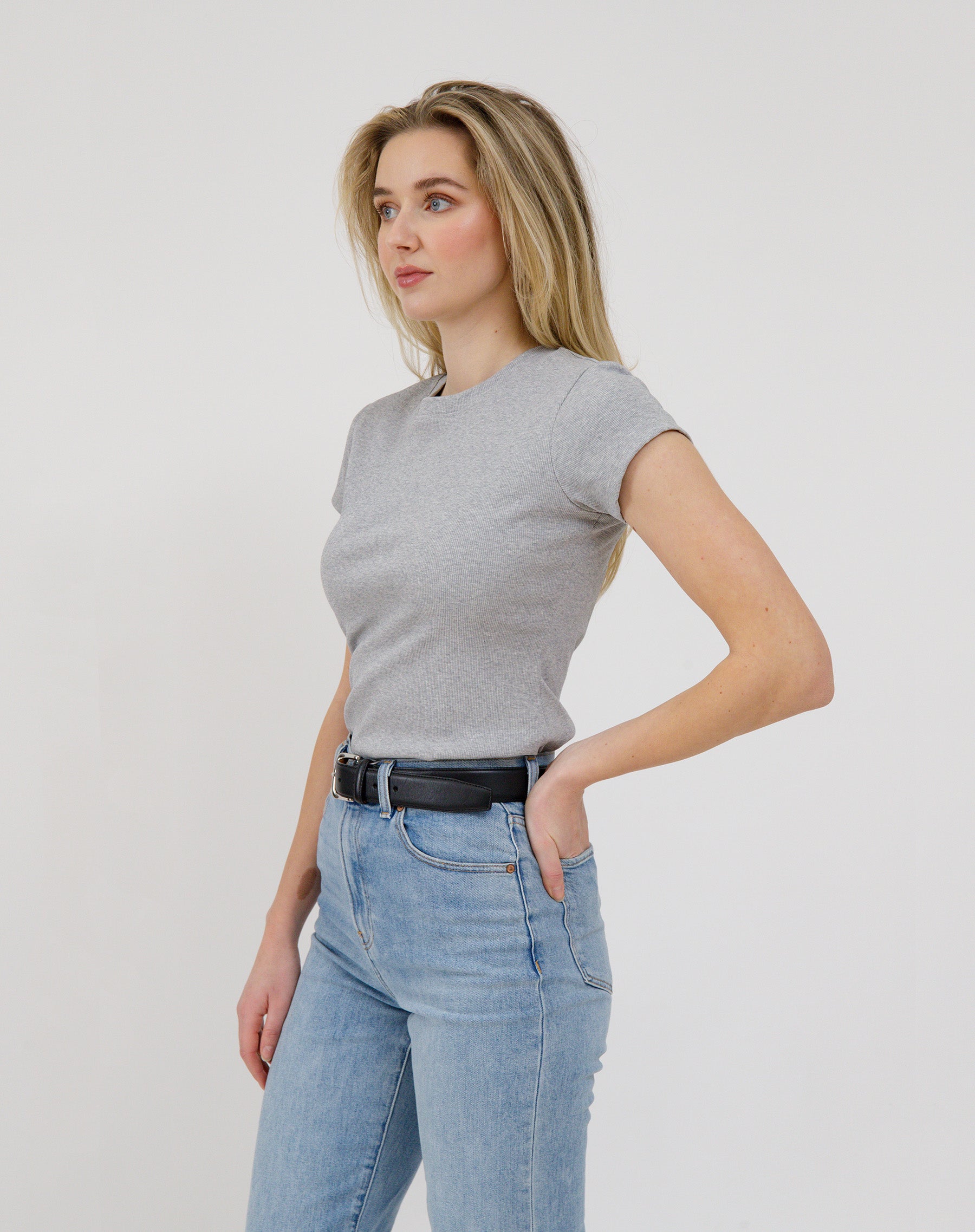 Ribbed Tee