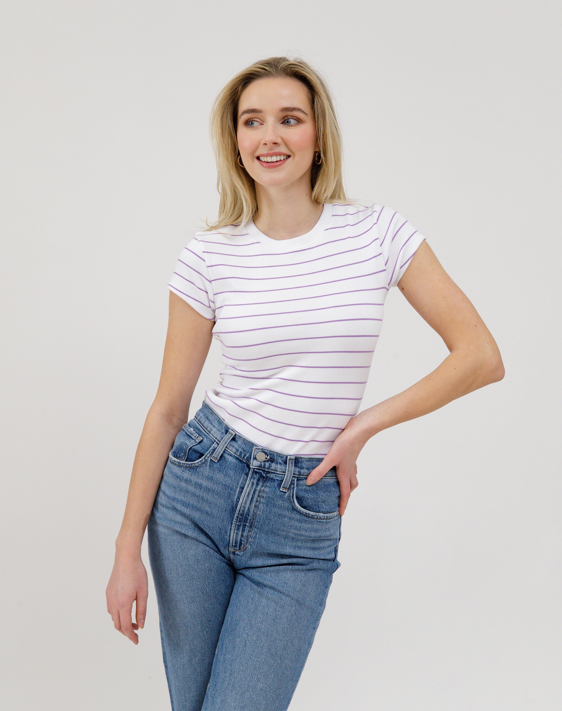 Ribbed Tee