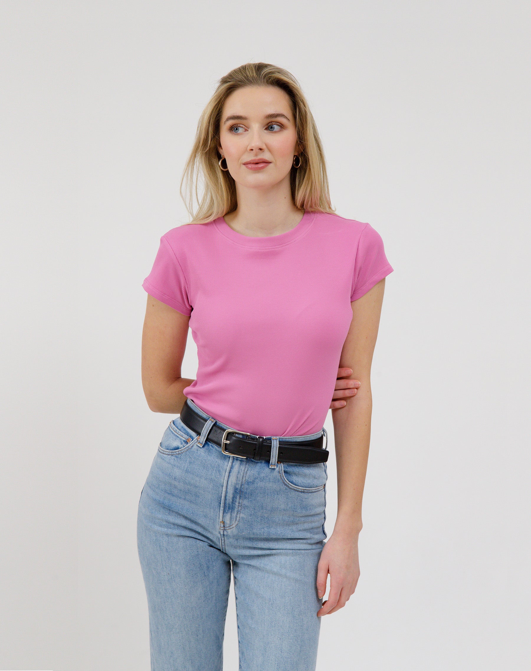 Ribbed Tee