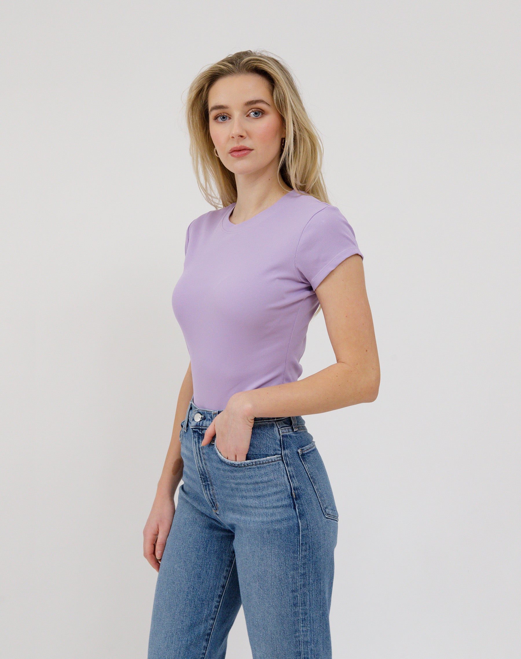 Ribbed Tee