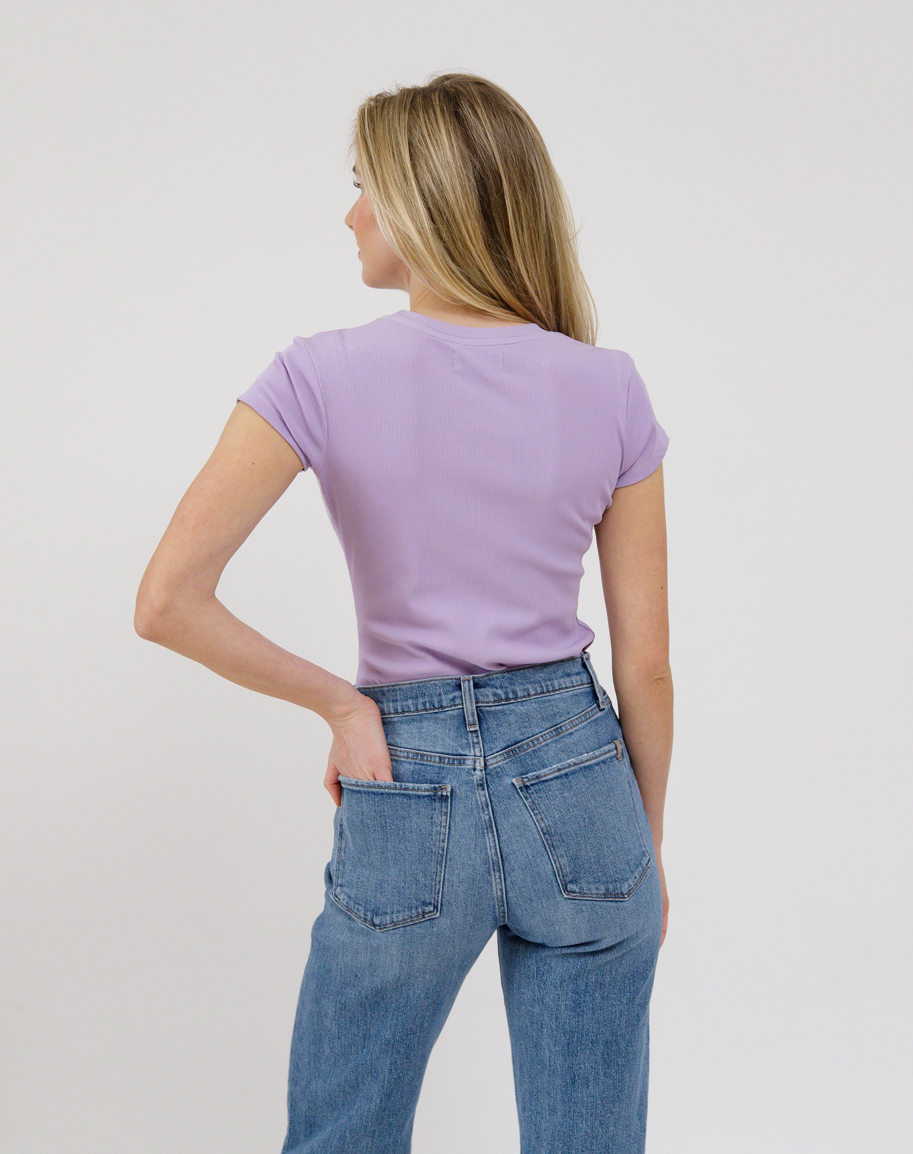 Ribbed Tee