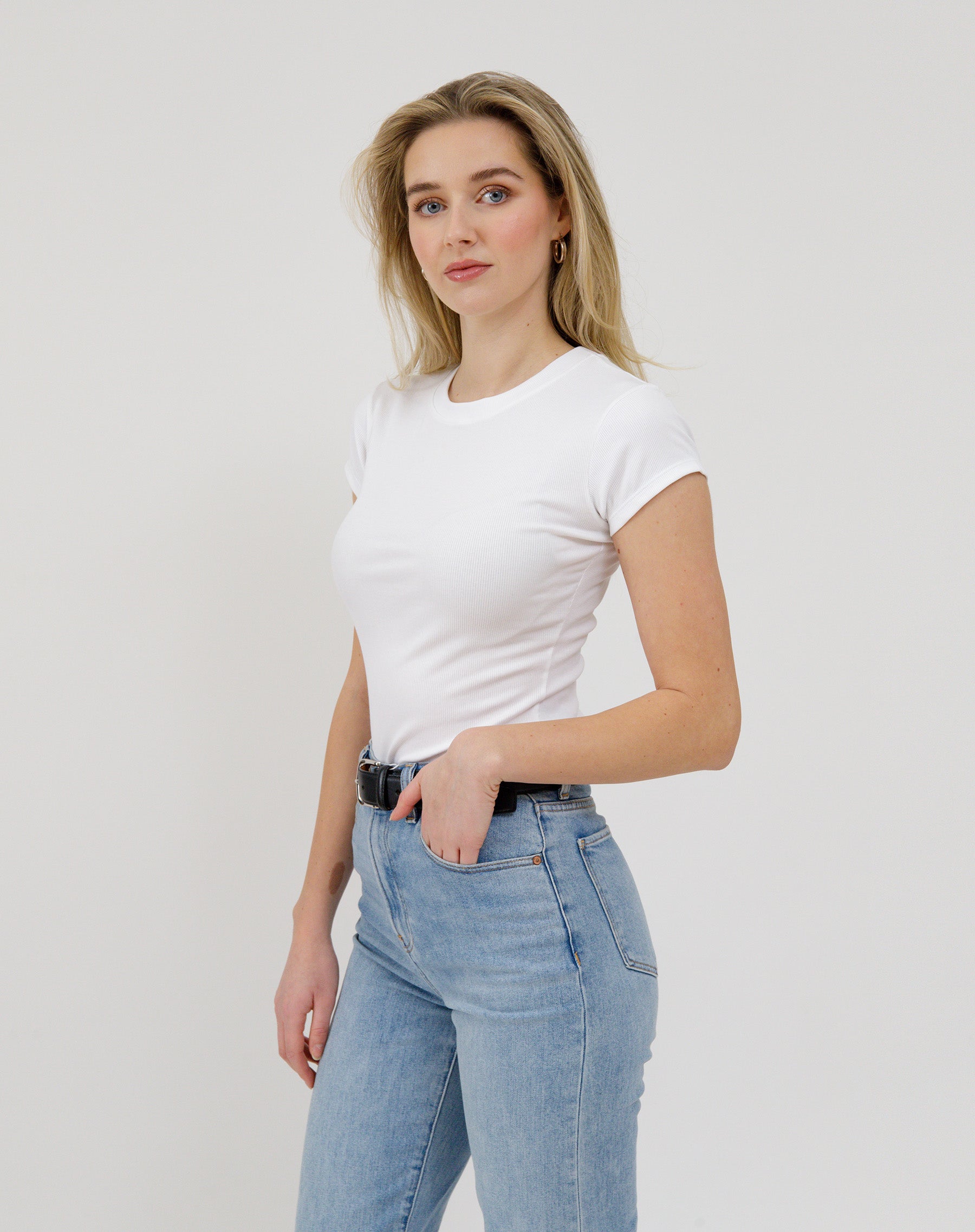 Ribbed Tee