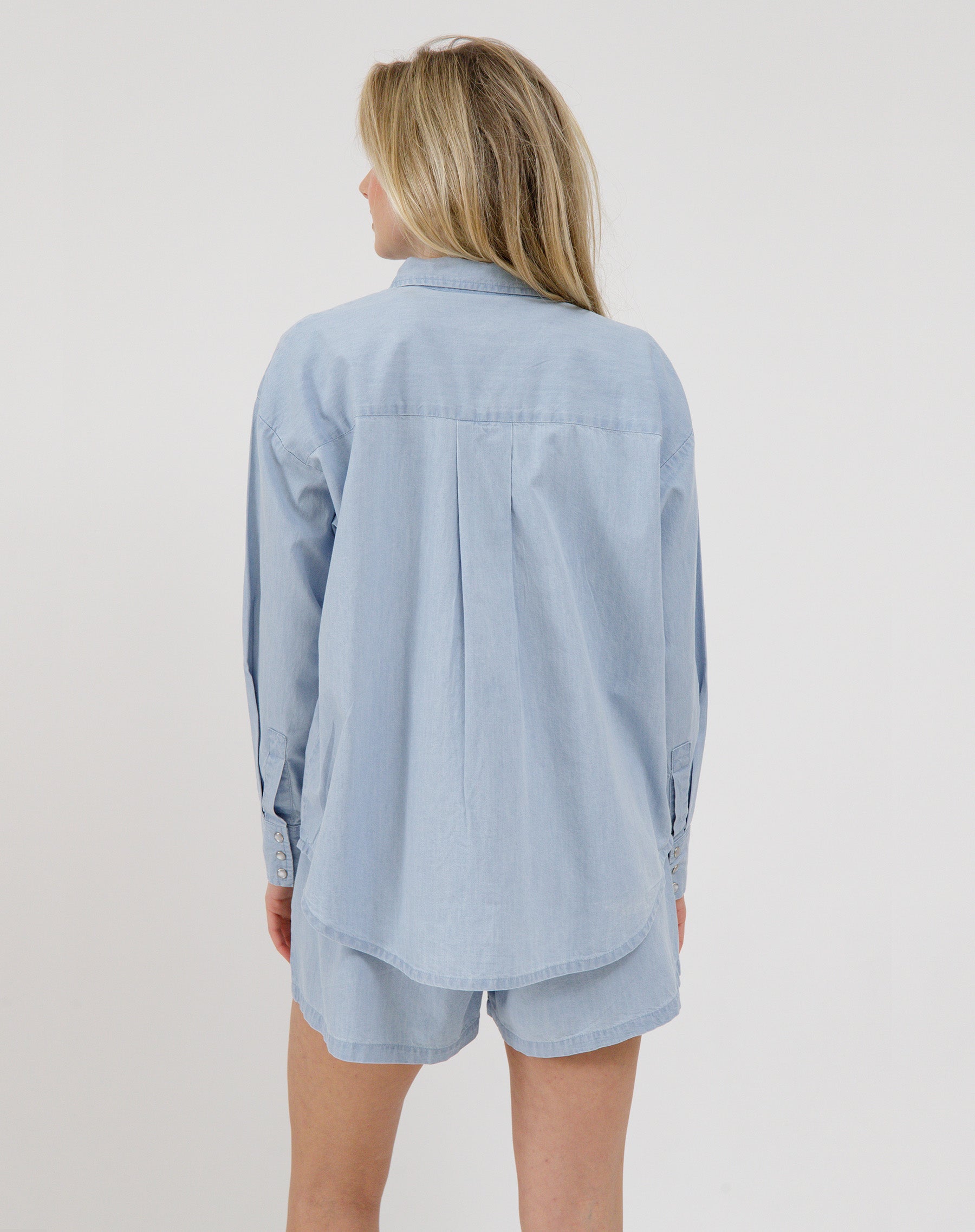 Chambray Button Up Shirt
