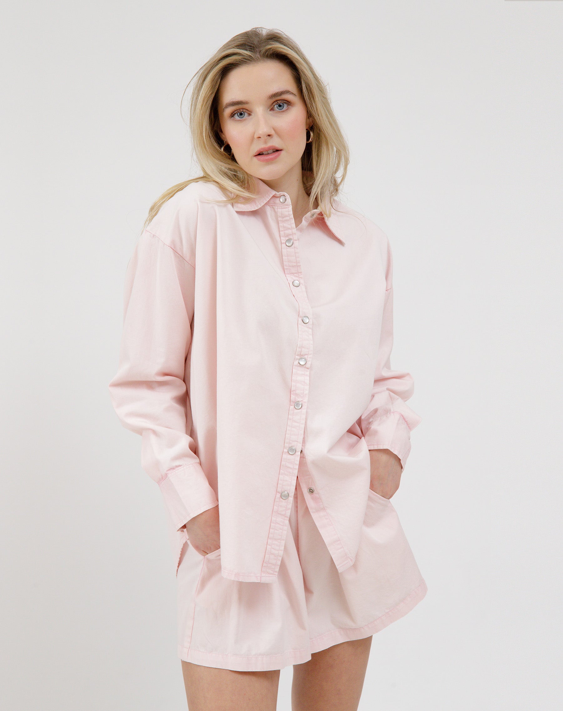 Chambray Button Up Shirt