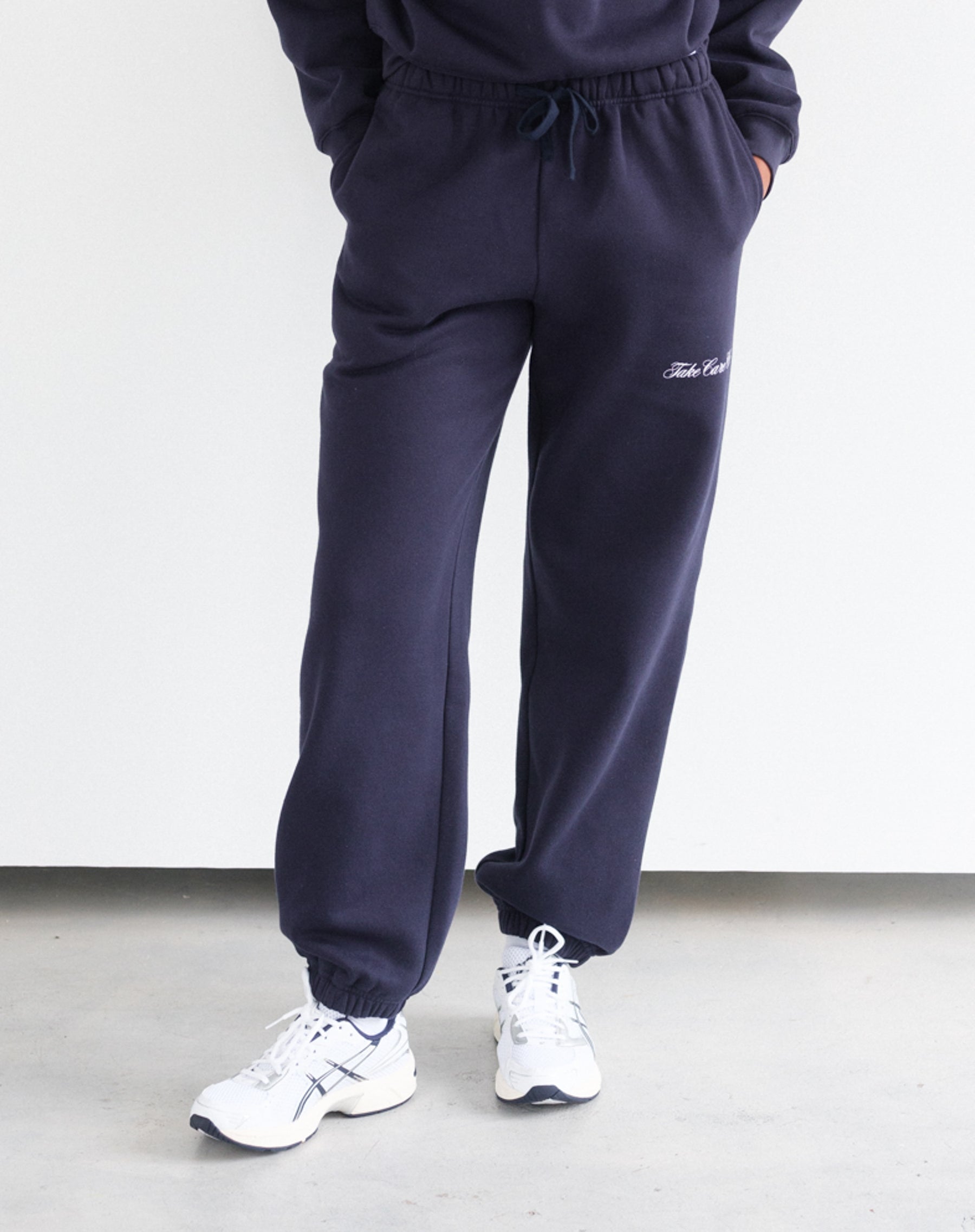 "Take Care Club" Oversized Joggers
