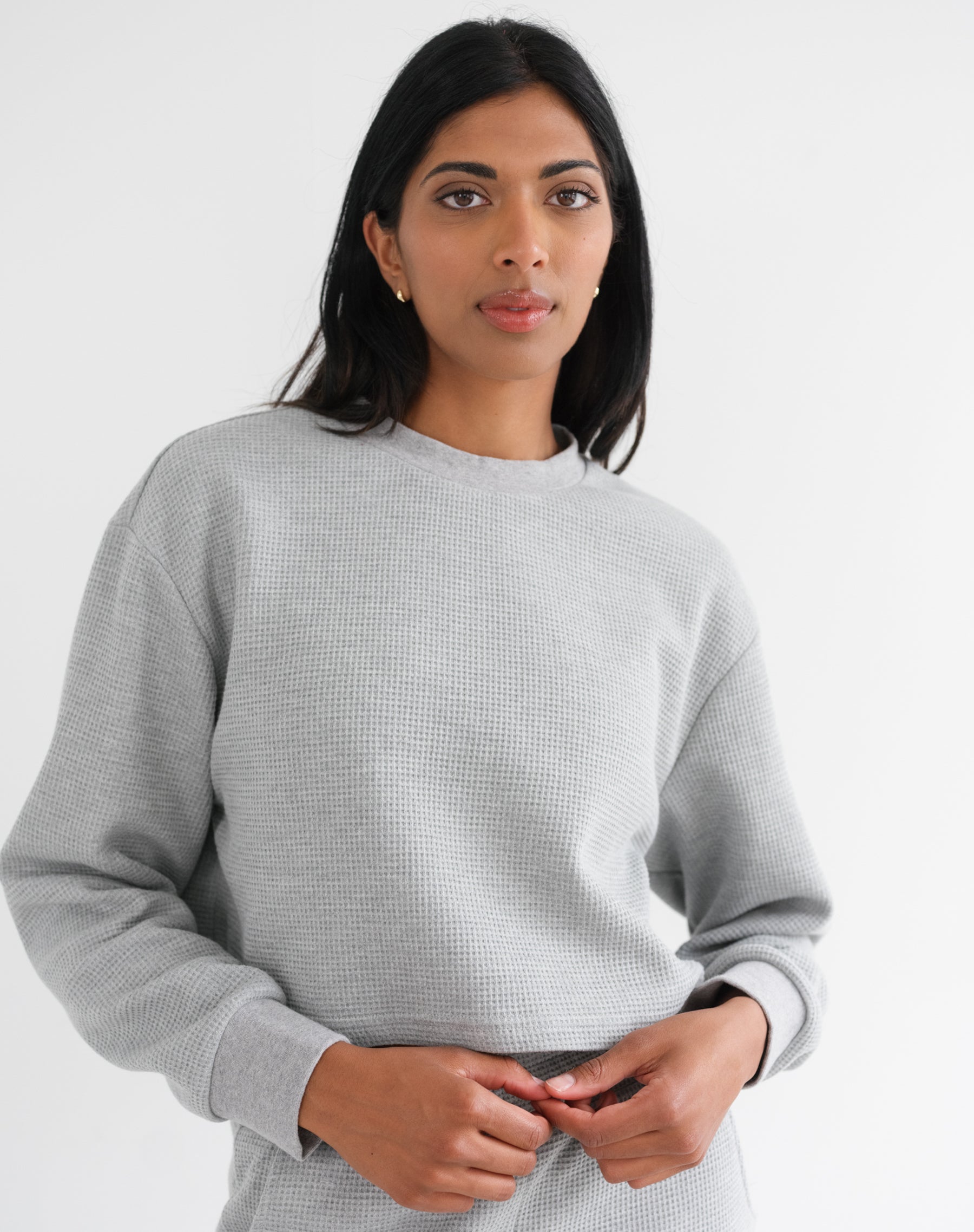 Waffle Boxy Shirt