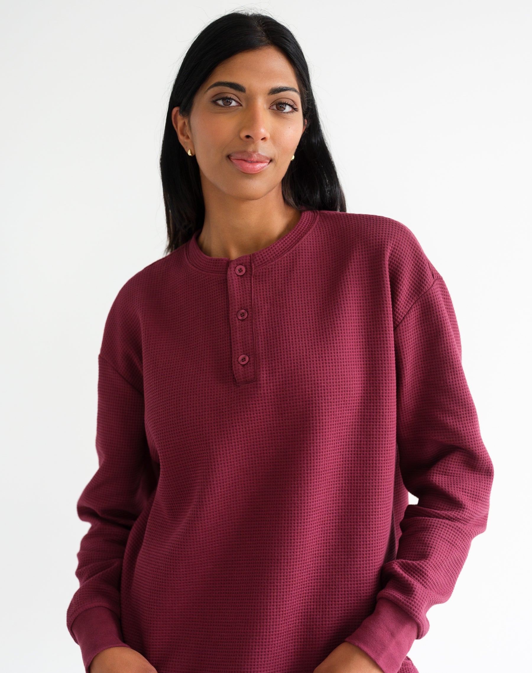 Waffle Henley