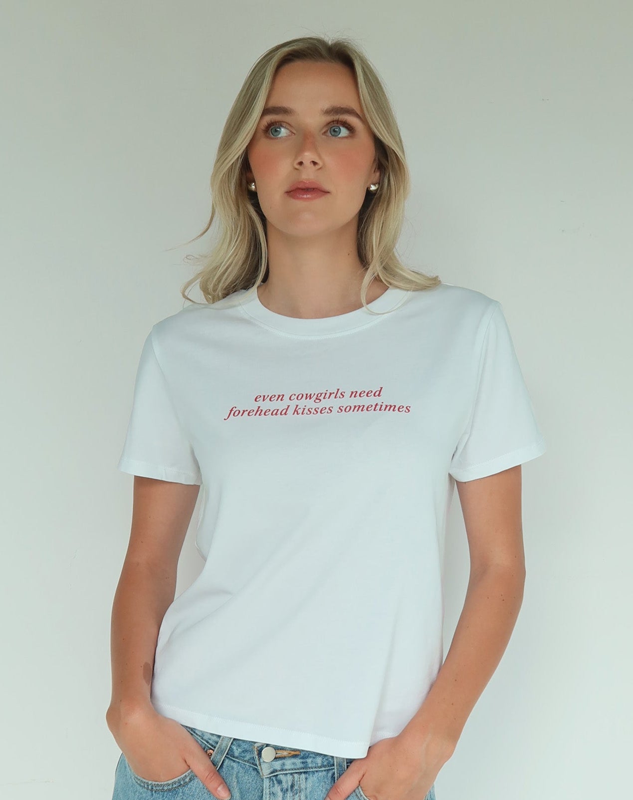 "Forehead Kisses" Paris Tee