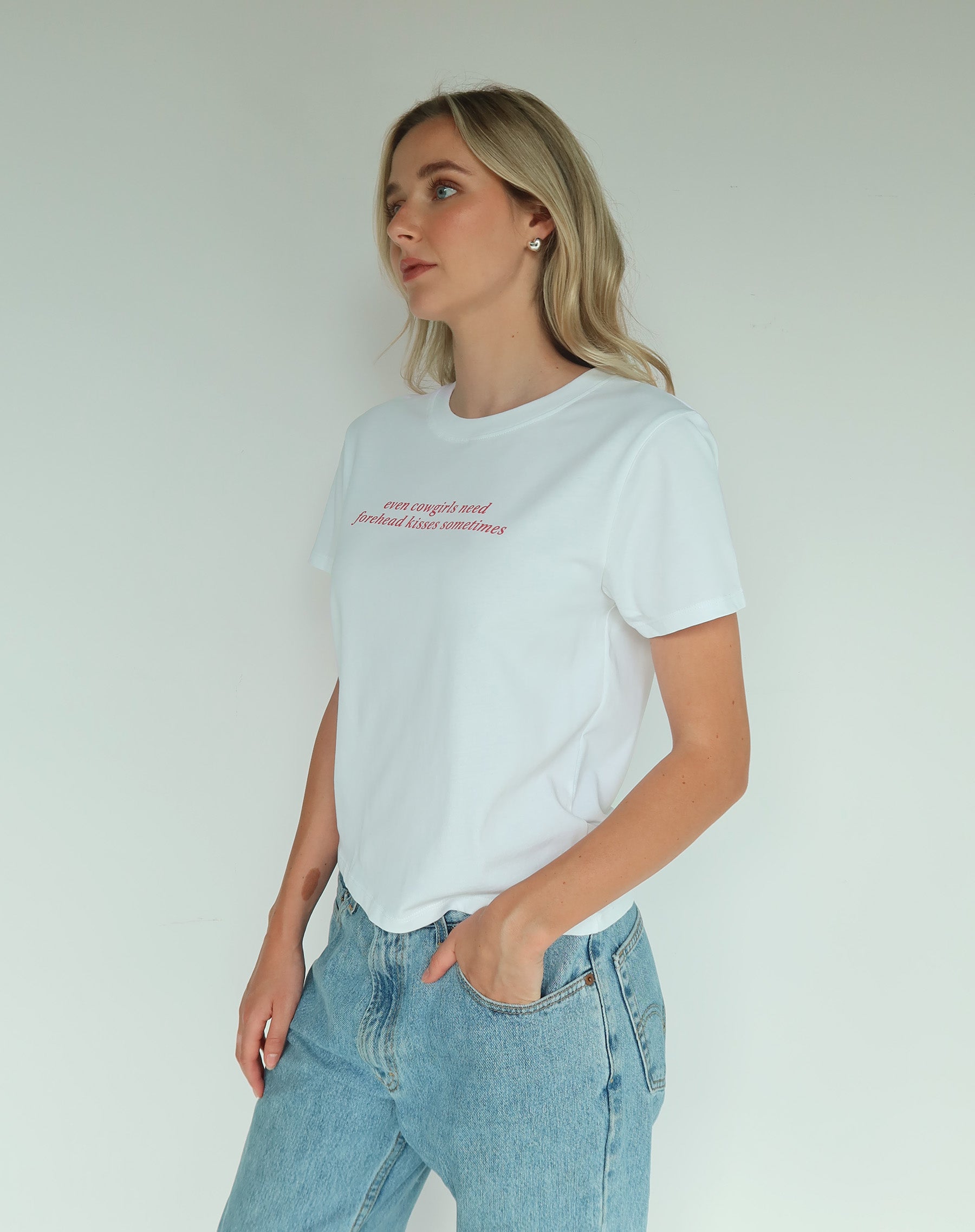 "Forehead Kisses" Paris Tee