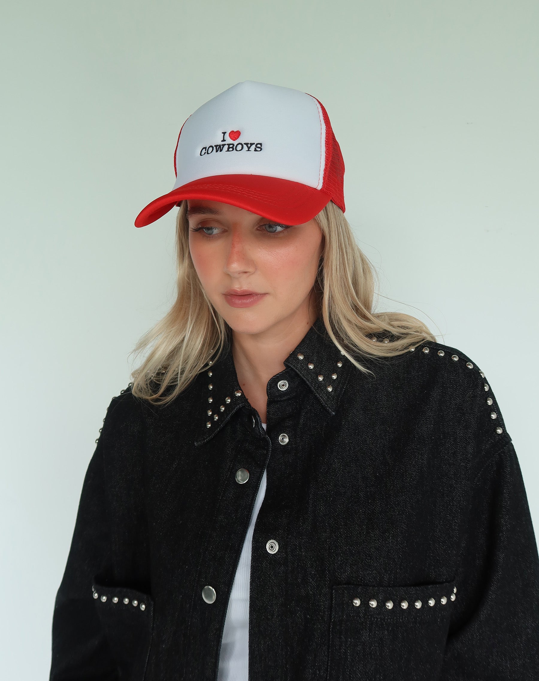 "I Love Cowboys" Trucker Cap