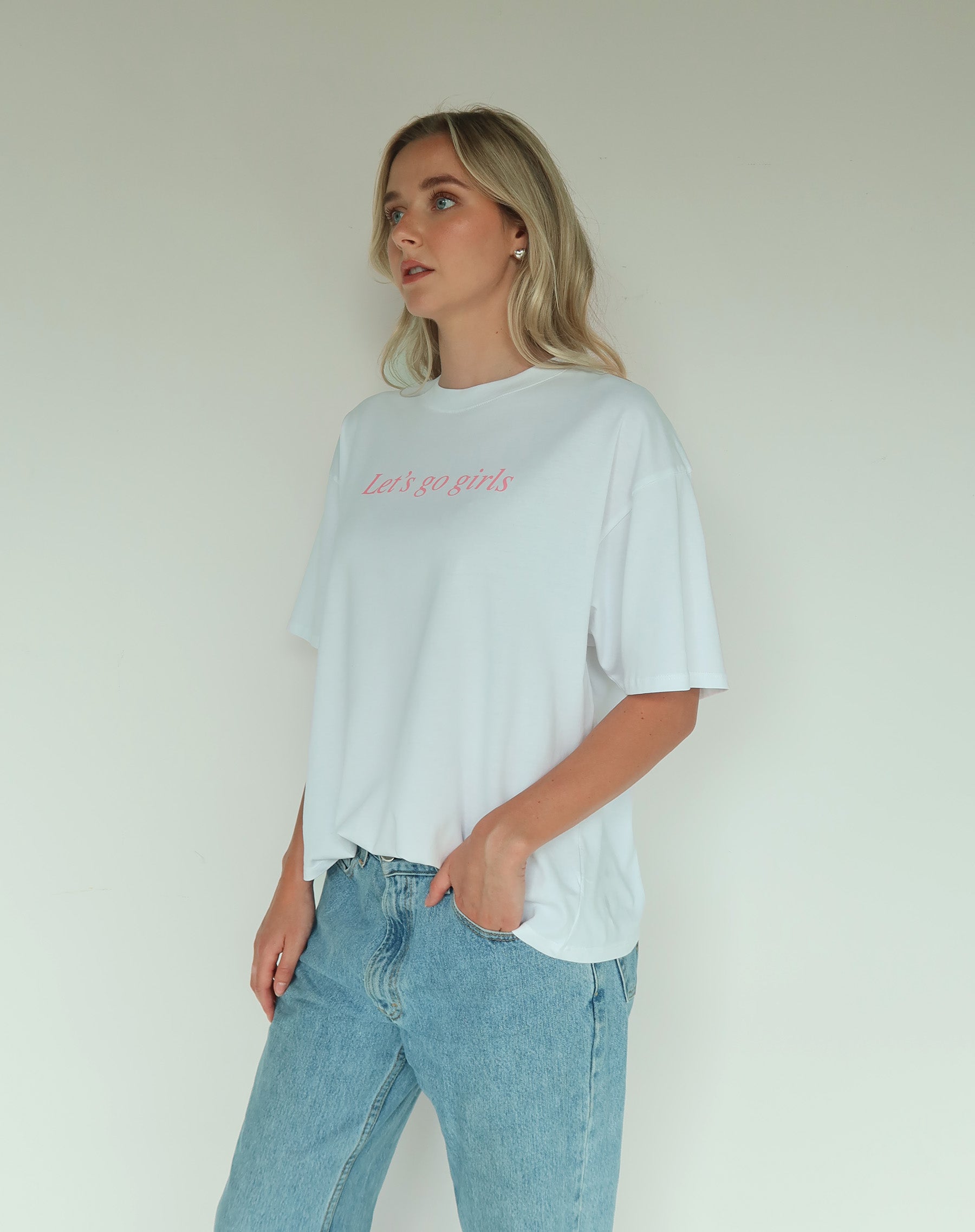 "Let's Go Girls" Boxy Tee