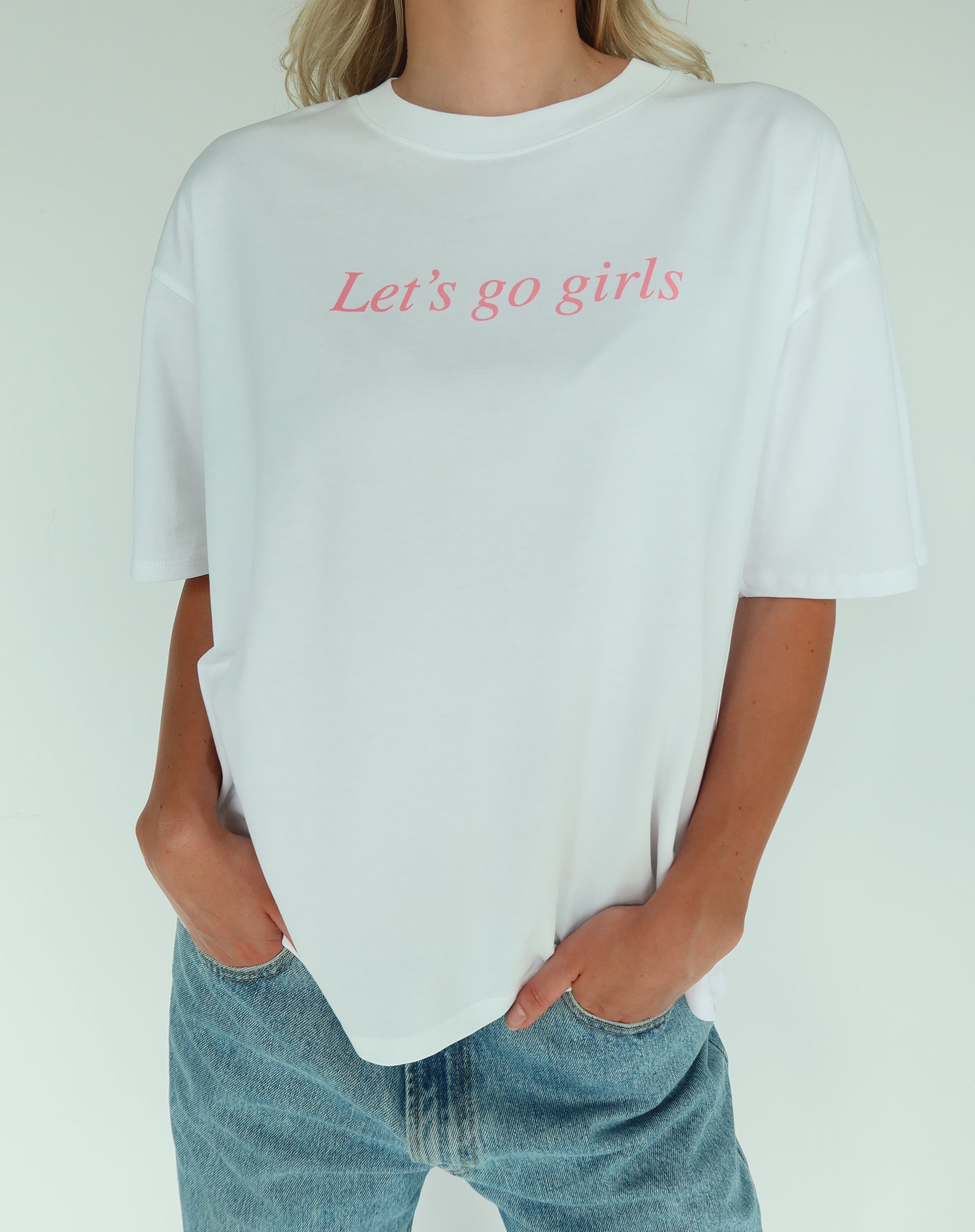 "Let's Go Girls" Boxy Tee