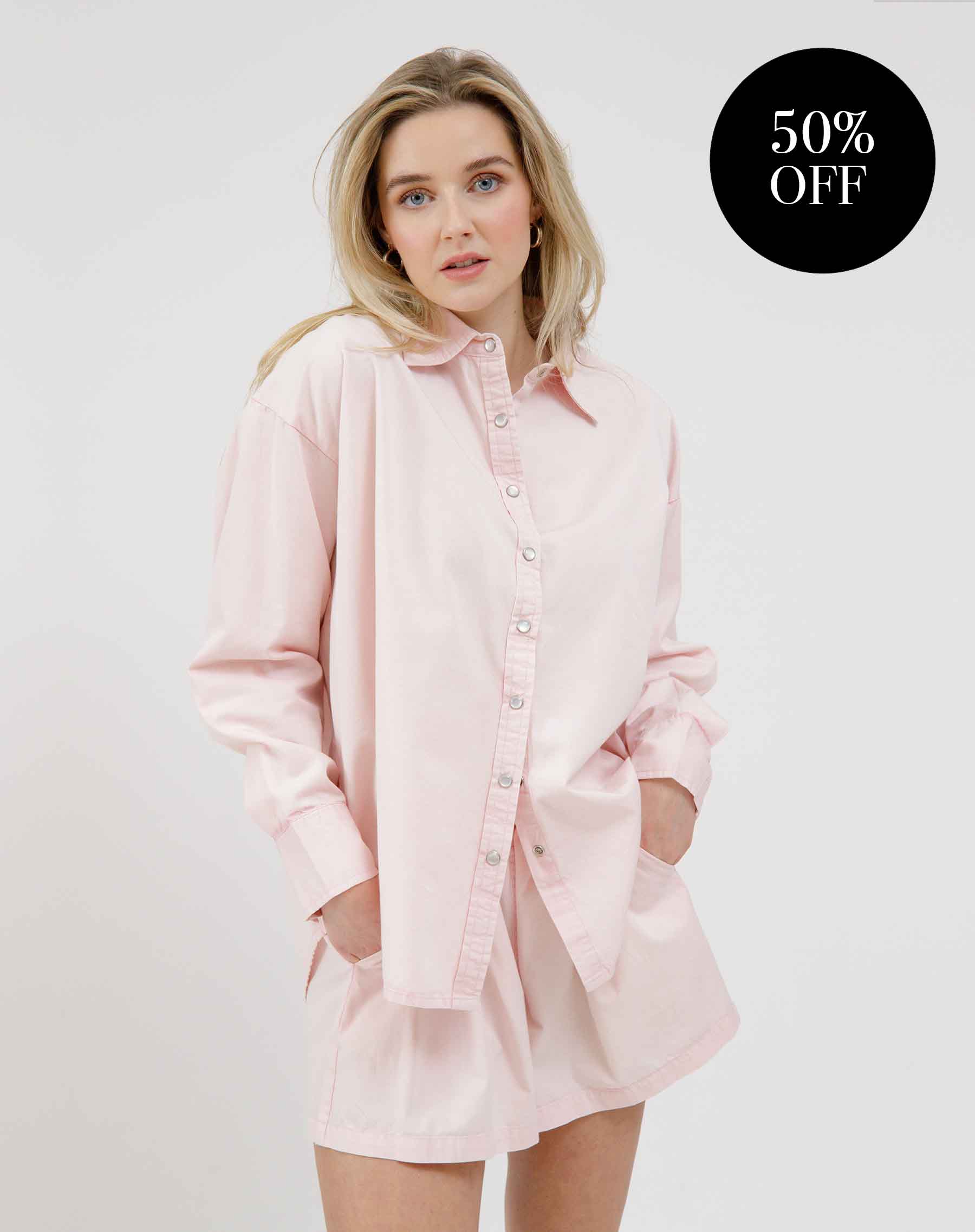 Chambray Button Up Shirt