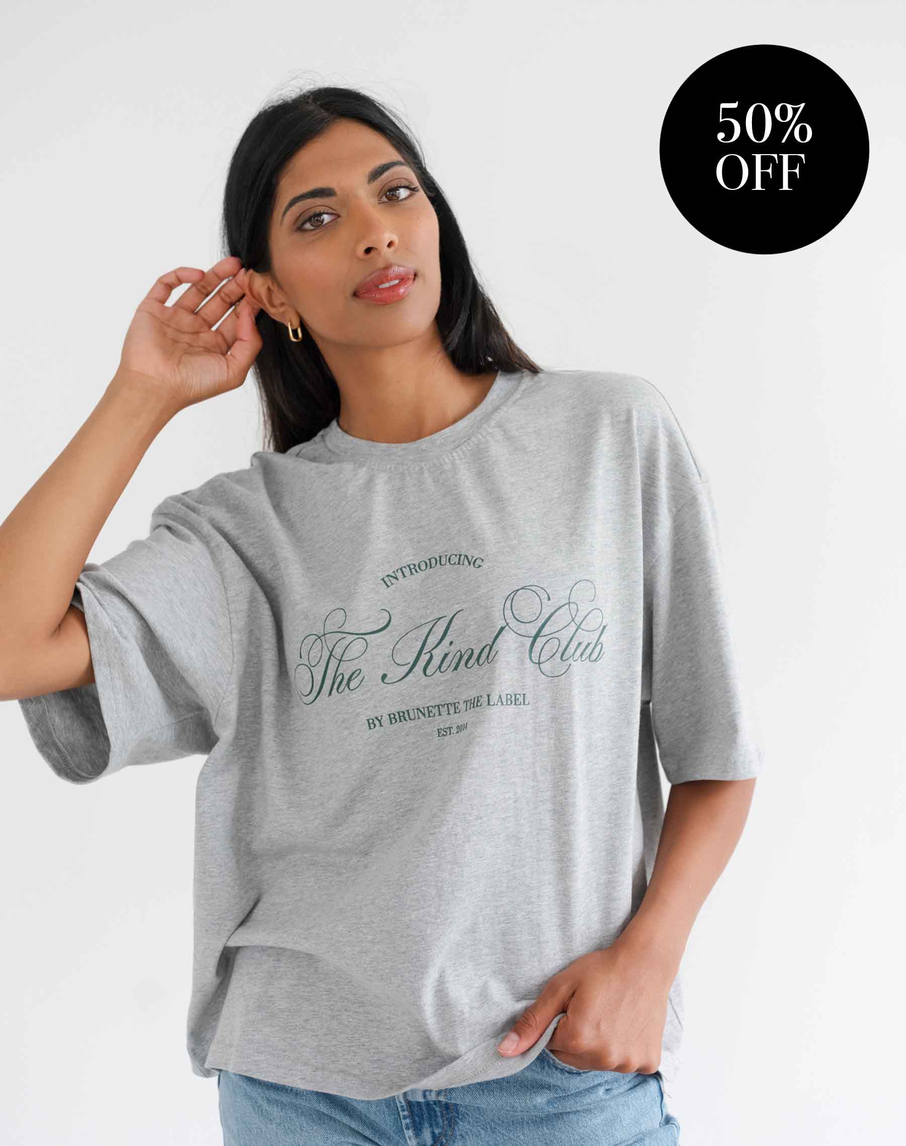 "Kind Club" Boxy Tee