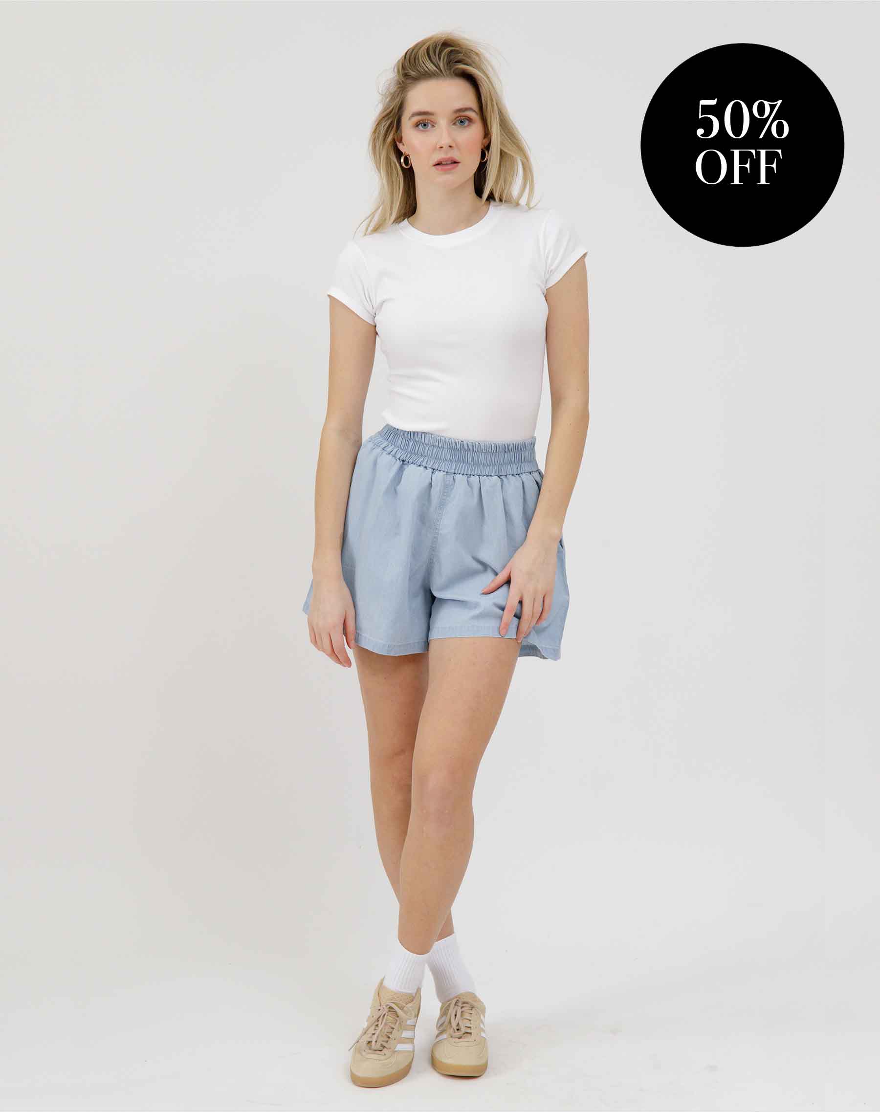 Chambray Short