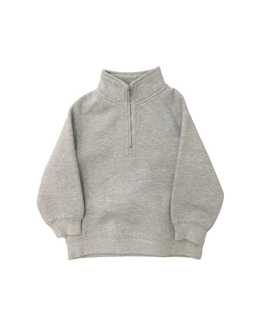 Kids Half Zip Sweatshirt